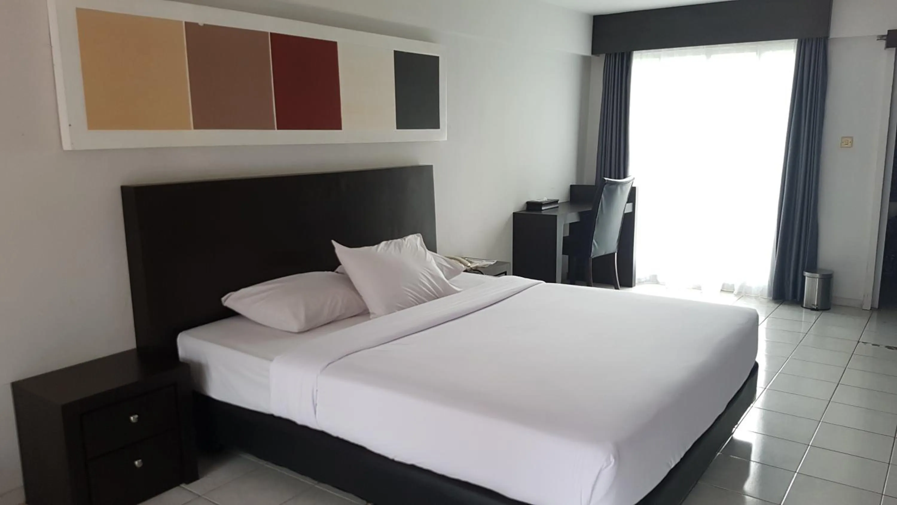 Bed in Hotel Ariandri Puncak