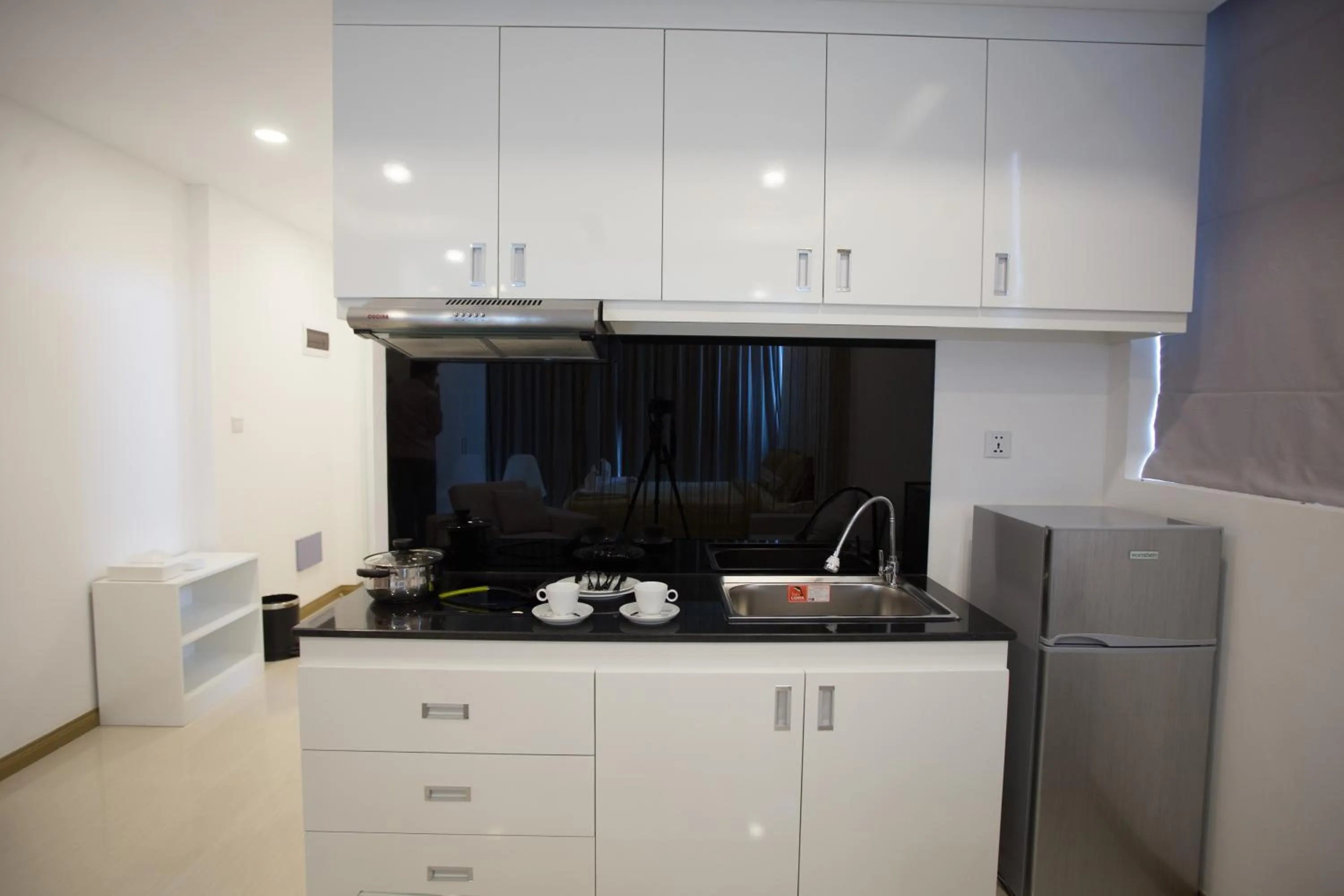 Kitchen or kitchenette in CA&SA Serviced Apartment