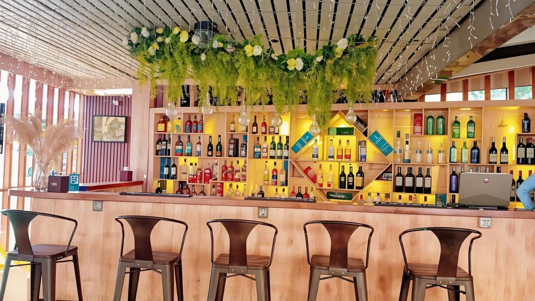 Lounge or bar in Swiss Lenana Mount Hotel