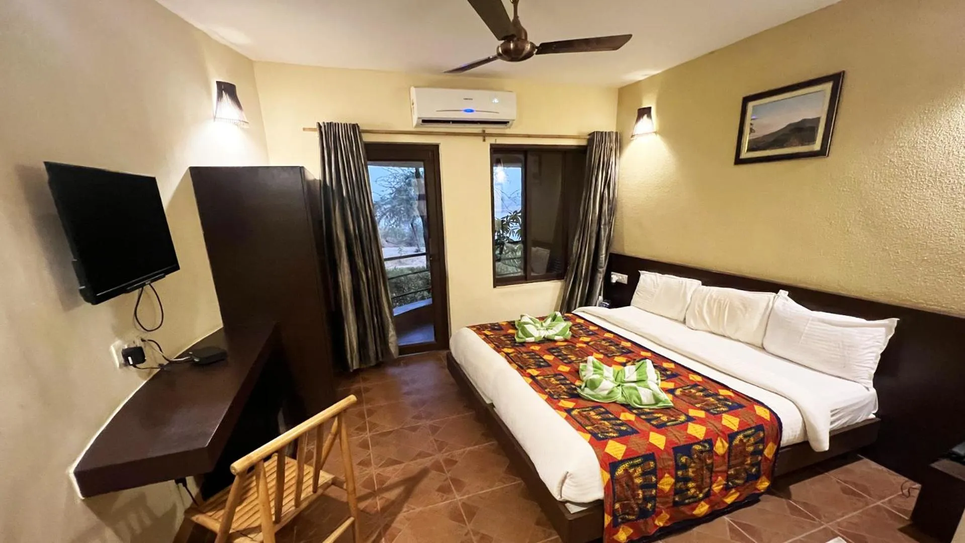 Bed in La Kamp Resort