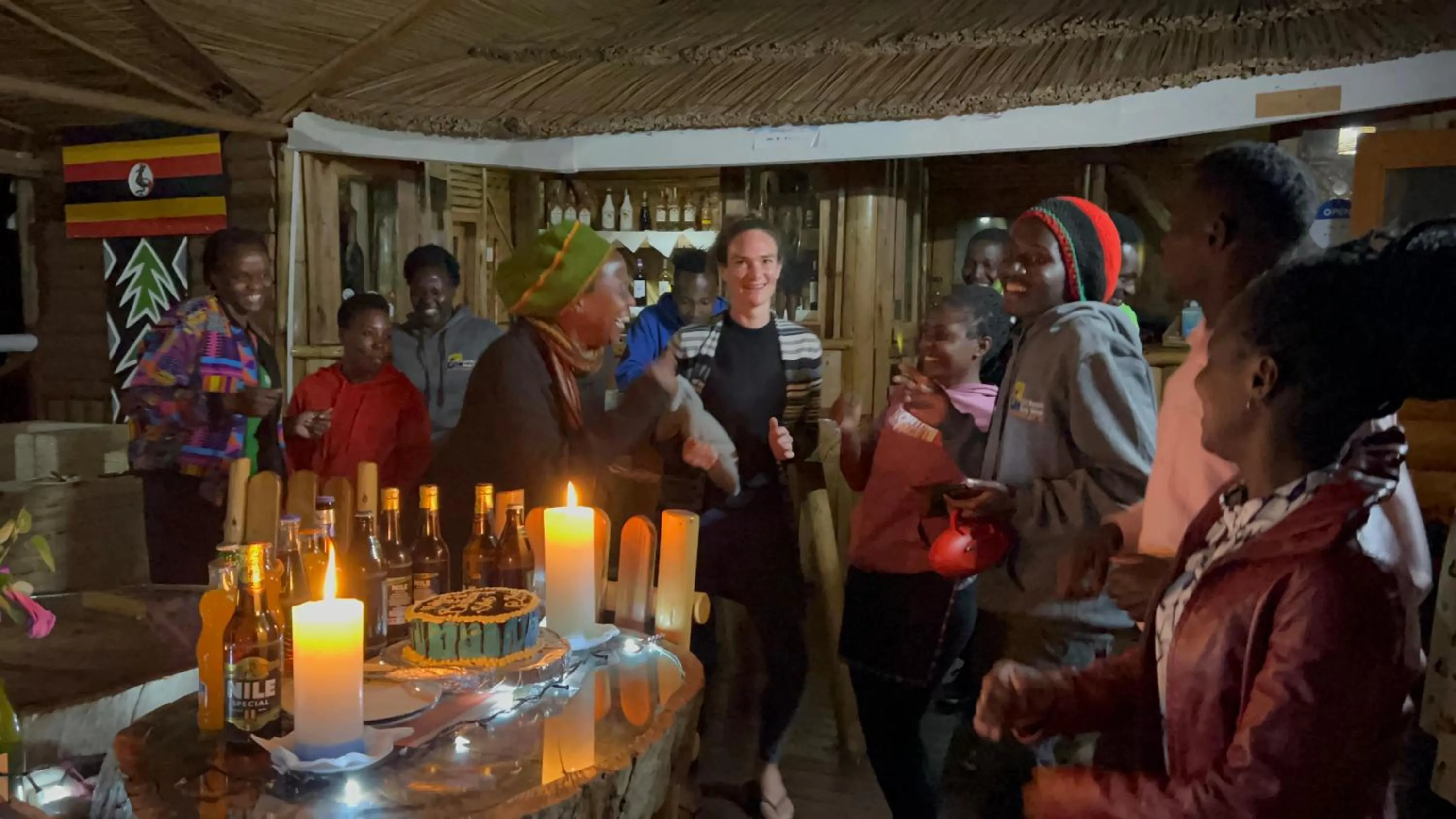 Restaurant/places to eat in Lake Bunyonyi Rock Resort