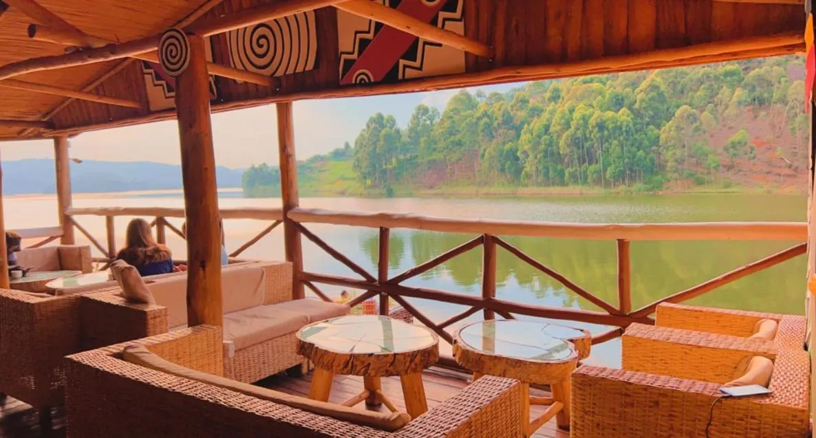 Restaurant/places to eat in Lake Bunyonyi Rock Resort