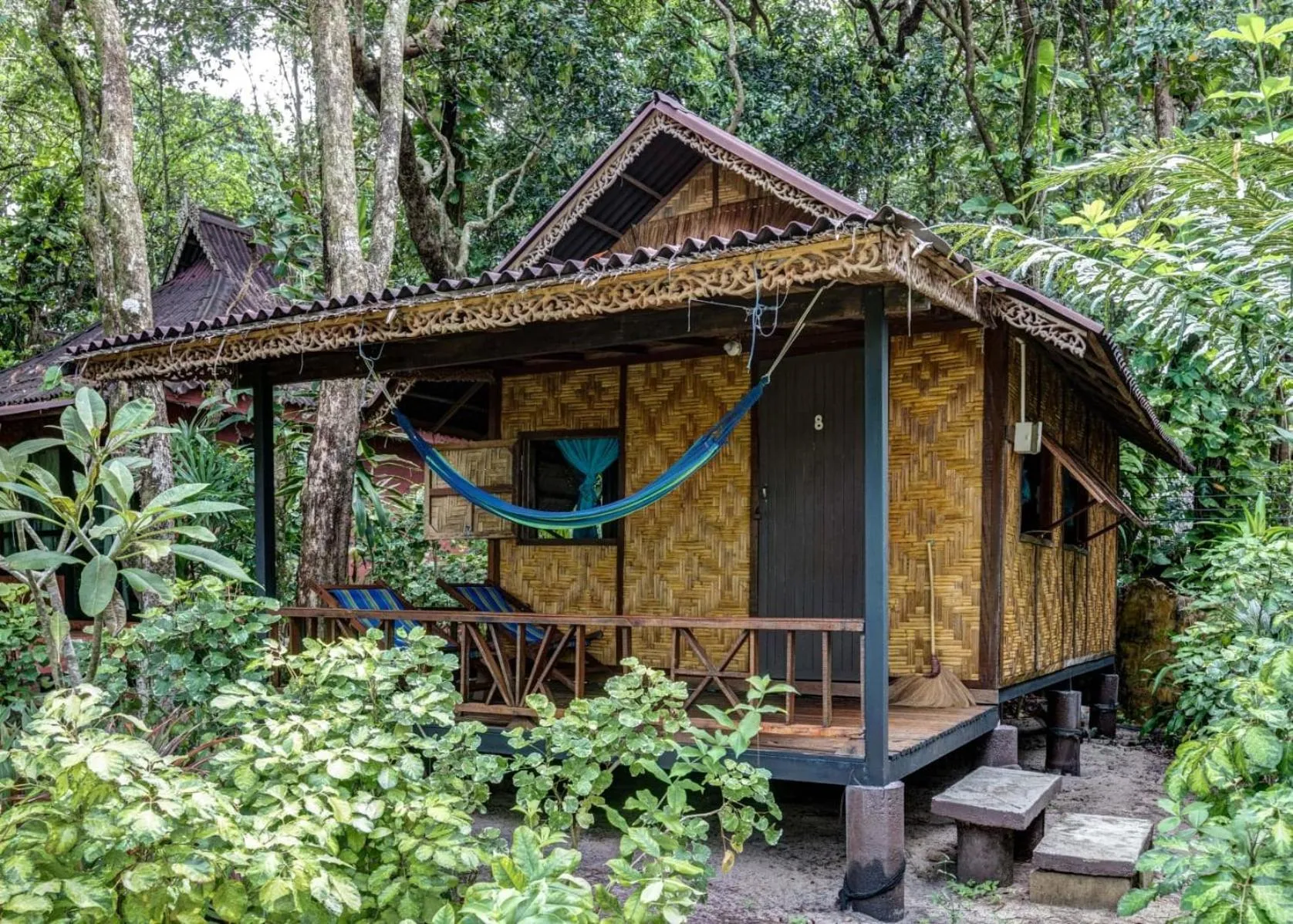 Bungalow with Sea View in Bamboo Bungalows