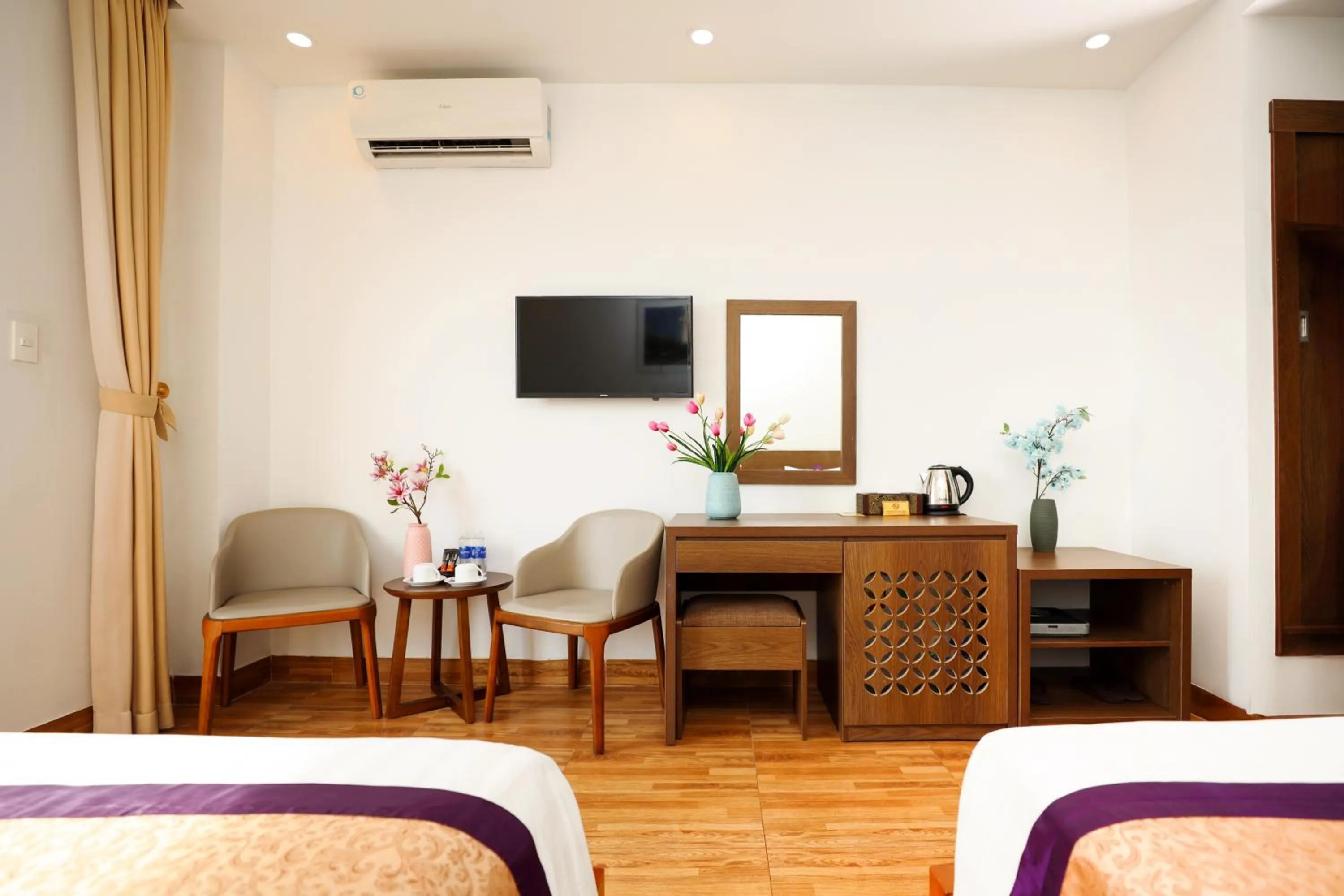 Bed in Luxor Boutique Hotel Phu Quoc