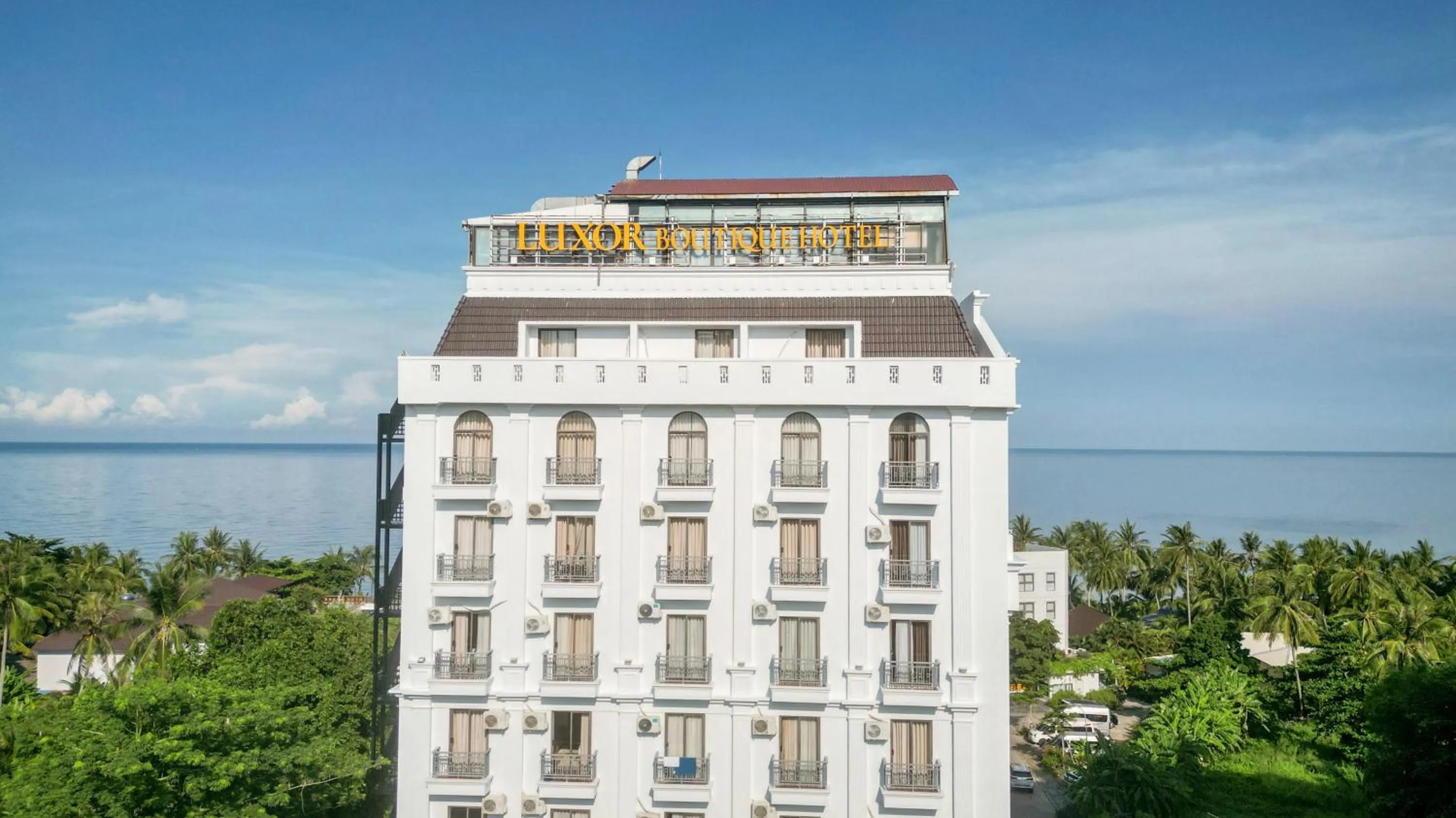 Property building in Luxor Boutique Hotel Phu Quoc