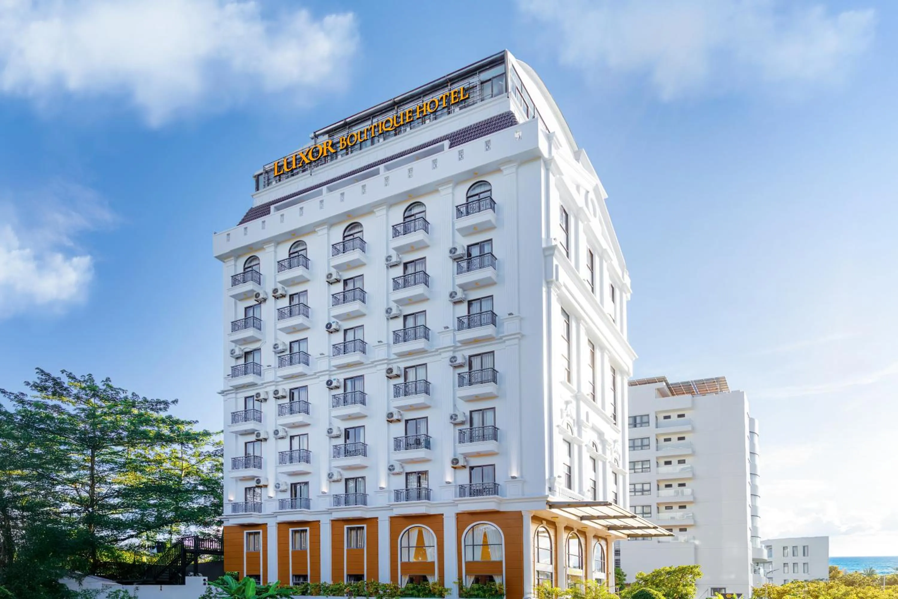 Property building in Luxor Boutique Hotel Phu Quoc