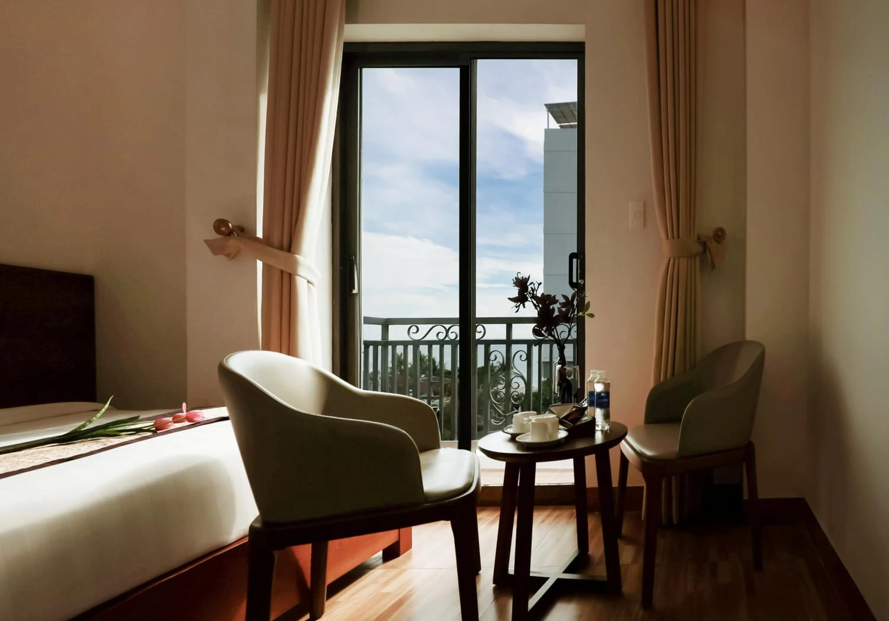 Bed in Luxor Boutique Hotel Phu Quoc