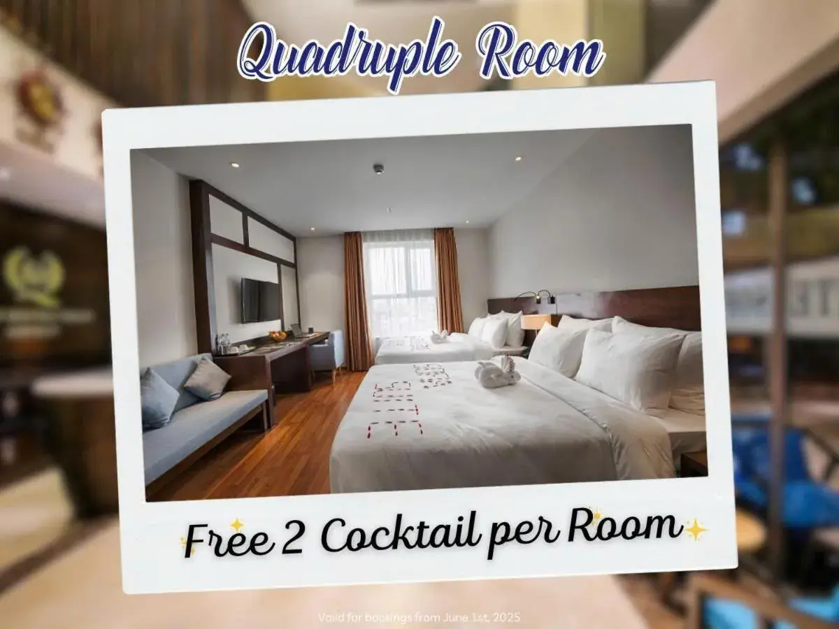 Quadruple Room in Sofia Suite Hotel & Spa Danang - Free Craft Beer and 20 minute Spa per room Quadruple Room in Sofia Suite Hotel & Spa Danang - Free Craft Beer and 20 minute Spa per room