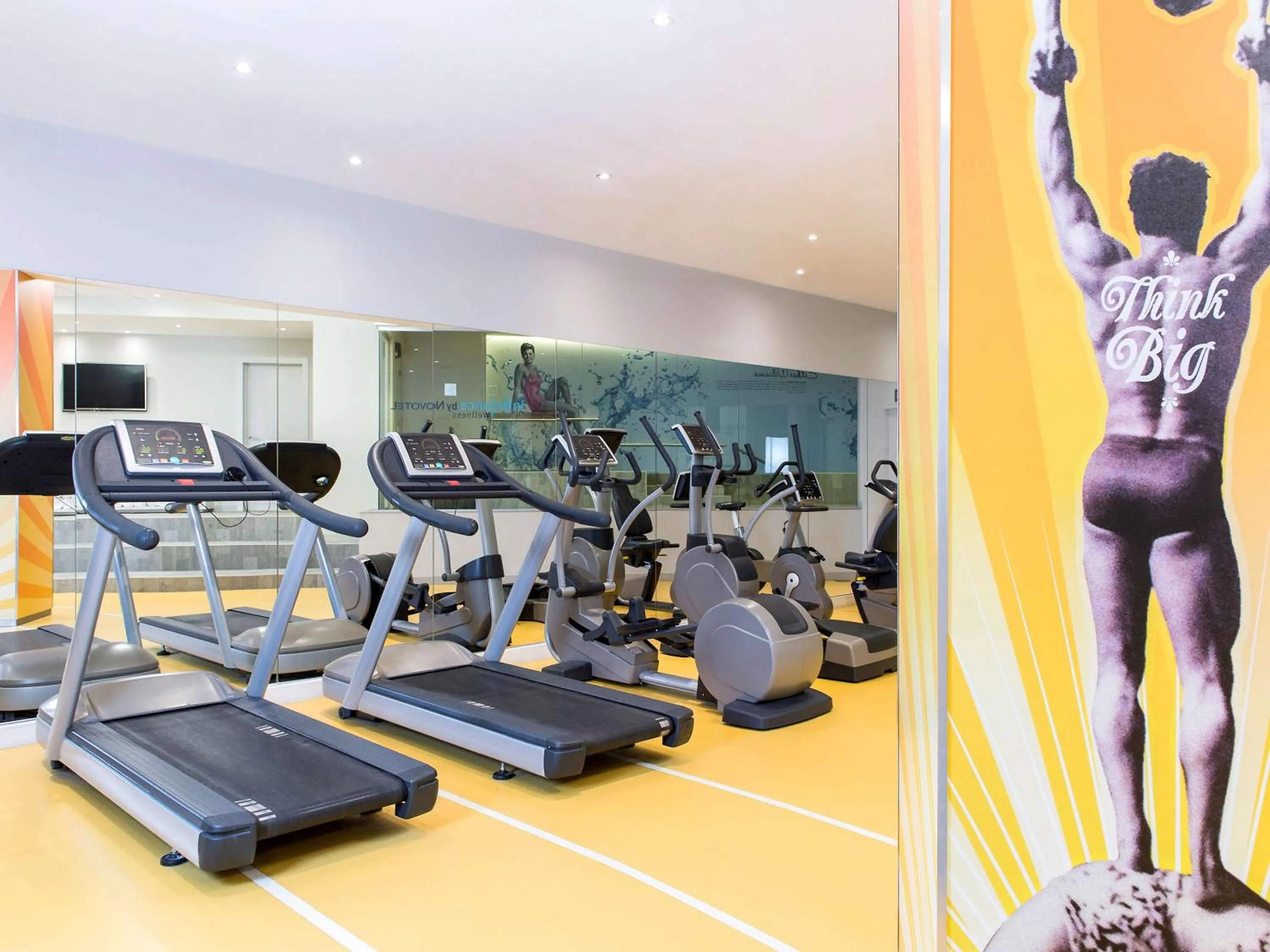 Fitness centre/facilities in Novotel Brussels City Centre