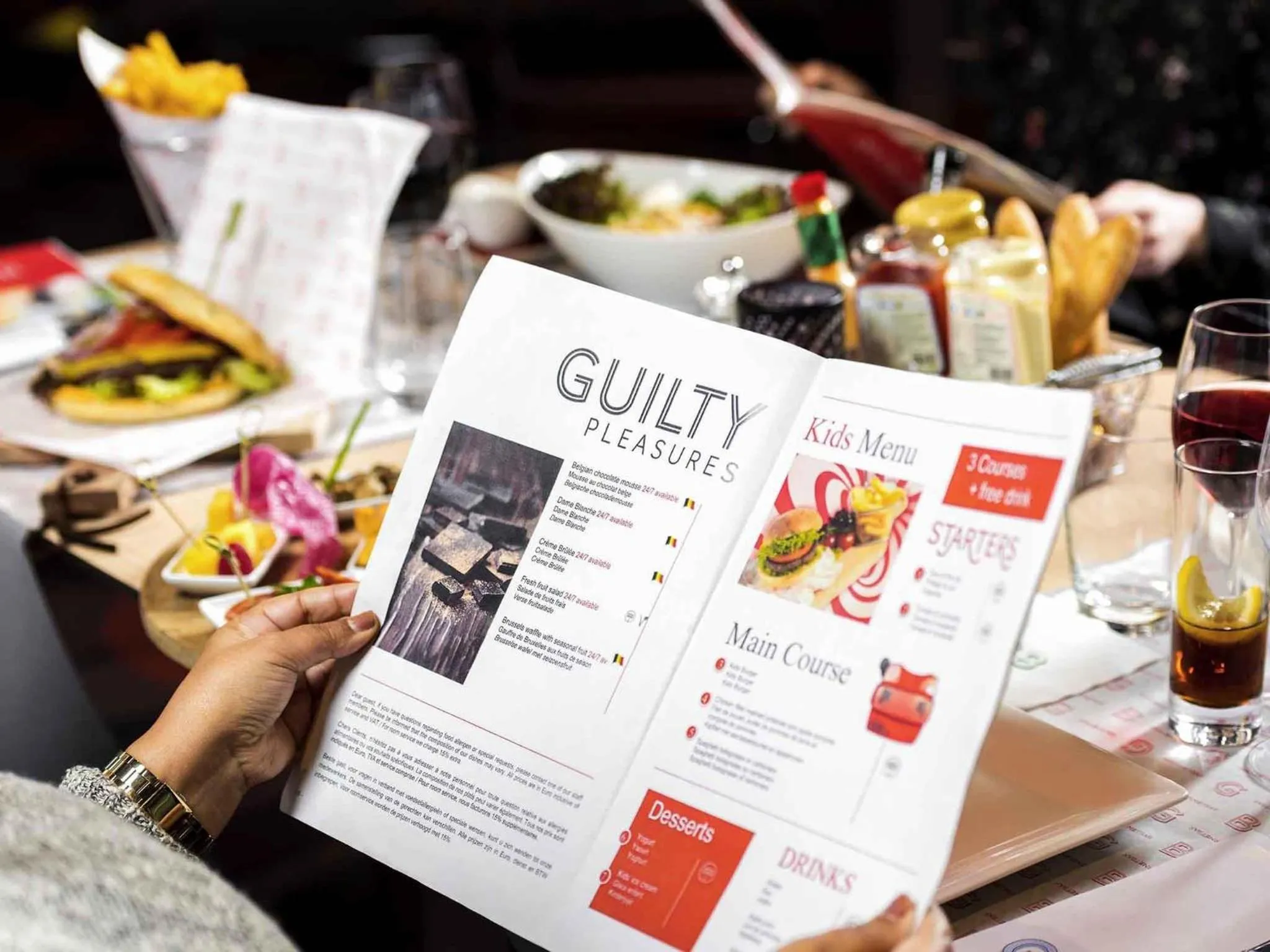 Restaurant/places to eat in Novotel Brussels City Centre