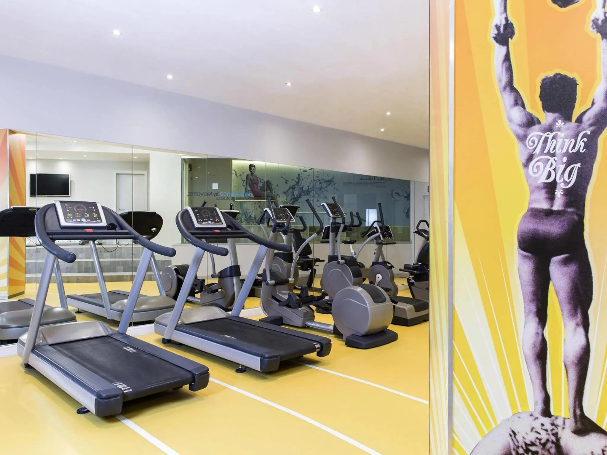 Fitness centre/facilities in Novotel Brussels City Centre
