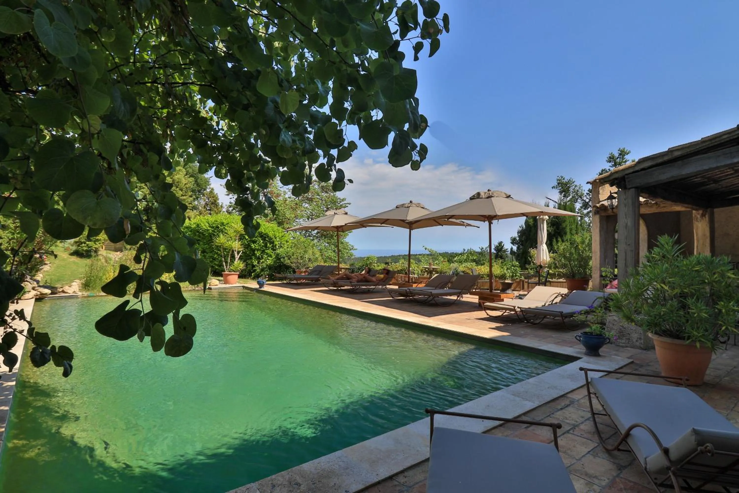 Swimming pool in Le Mazet de Tourrettes