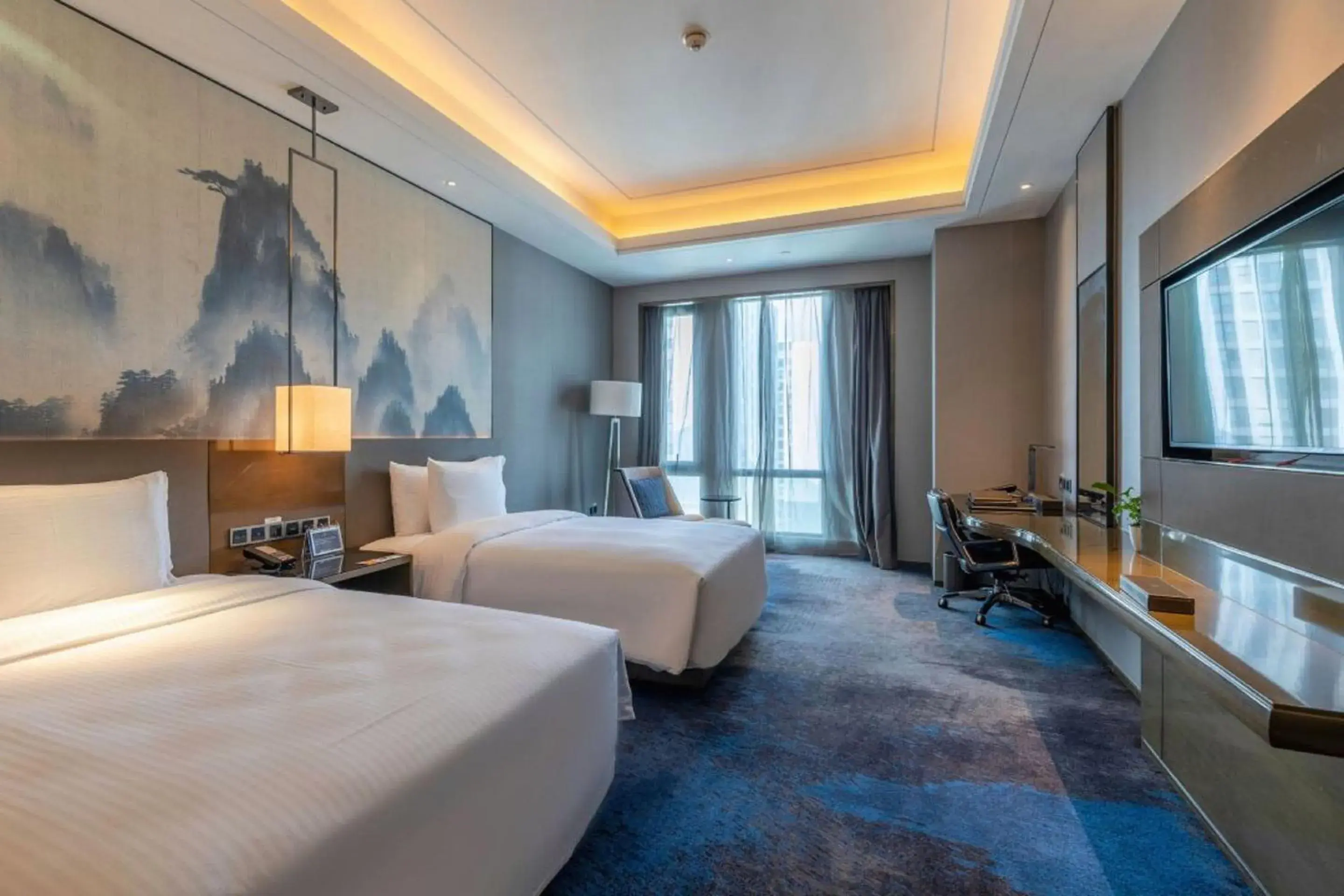 Superior Deluxe Twin Room in Wanda Realm Shangrao Superior Deluxe Twin Room in Wanda Realm Shangrao