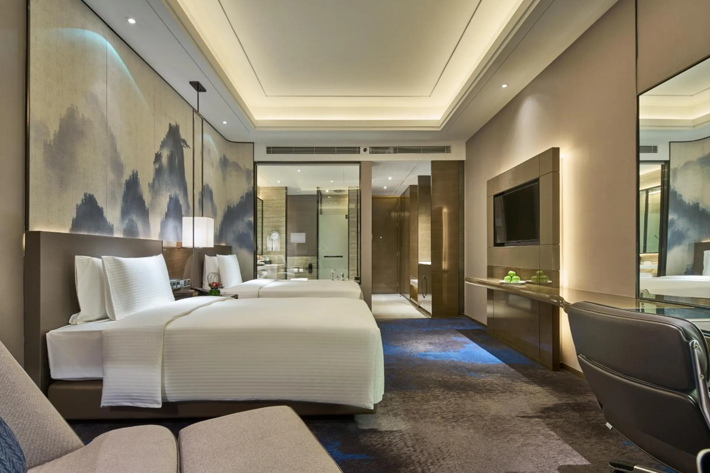 Bedroom in Wanda Realm Shangrao