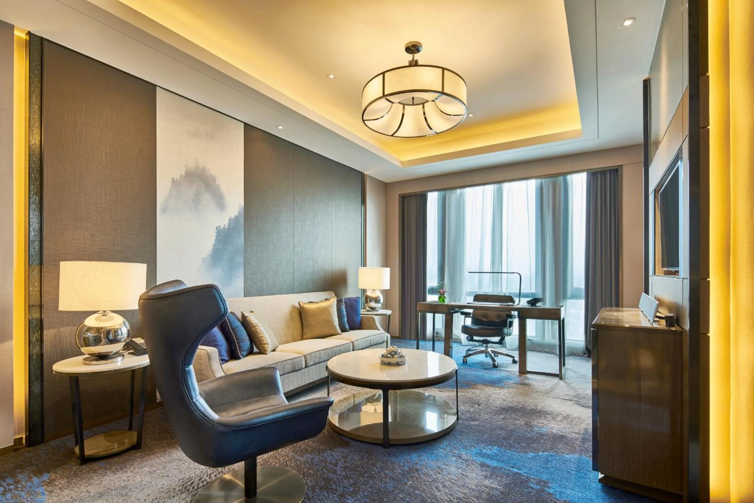 Living room in Wanda Realm Shangrao