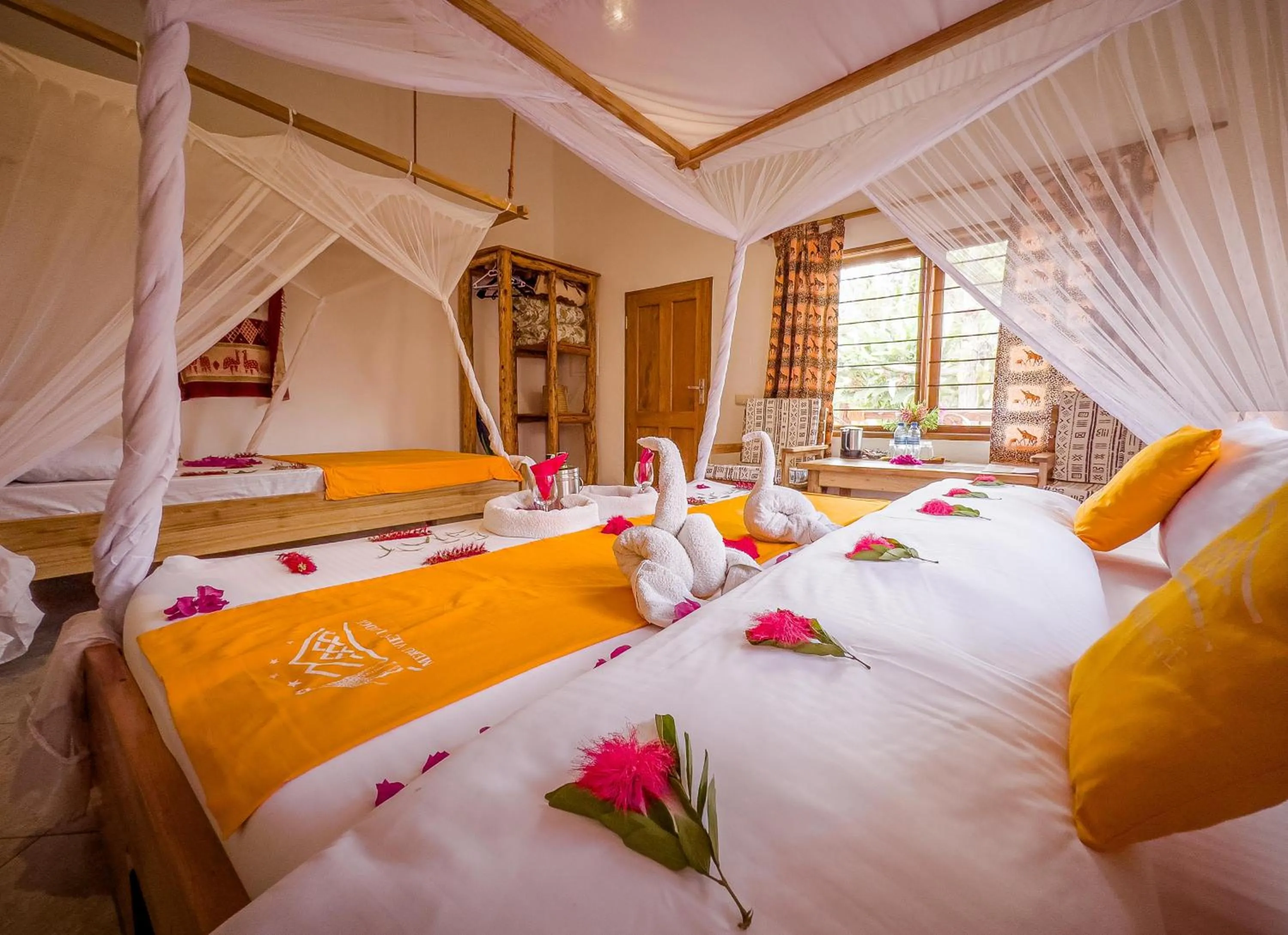 Bedroom in Meru View Lodge