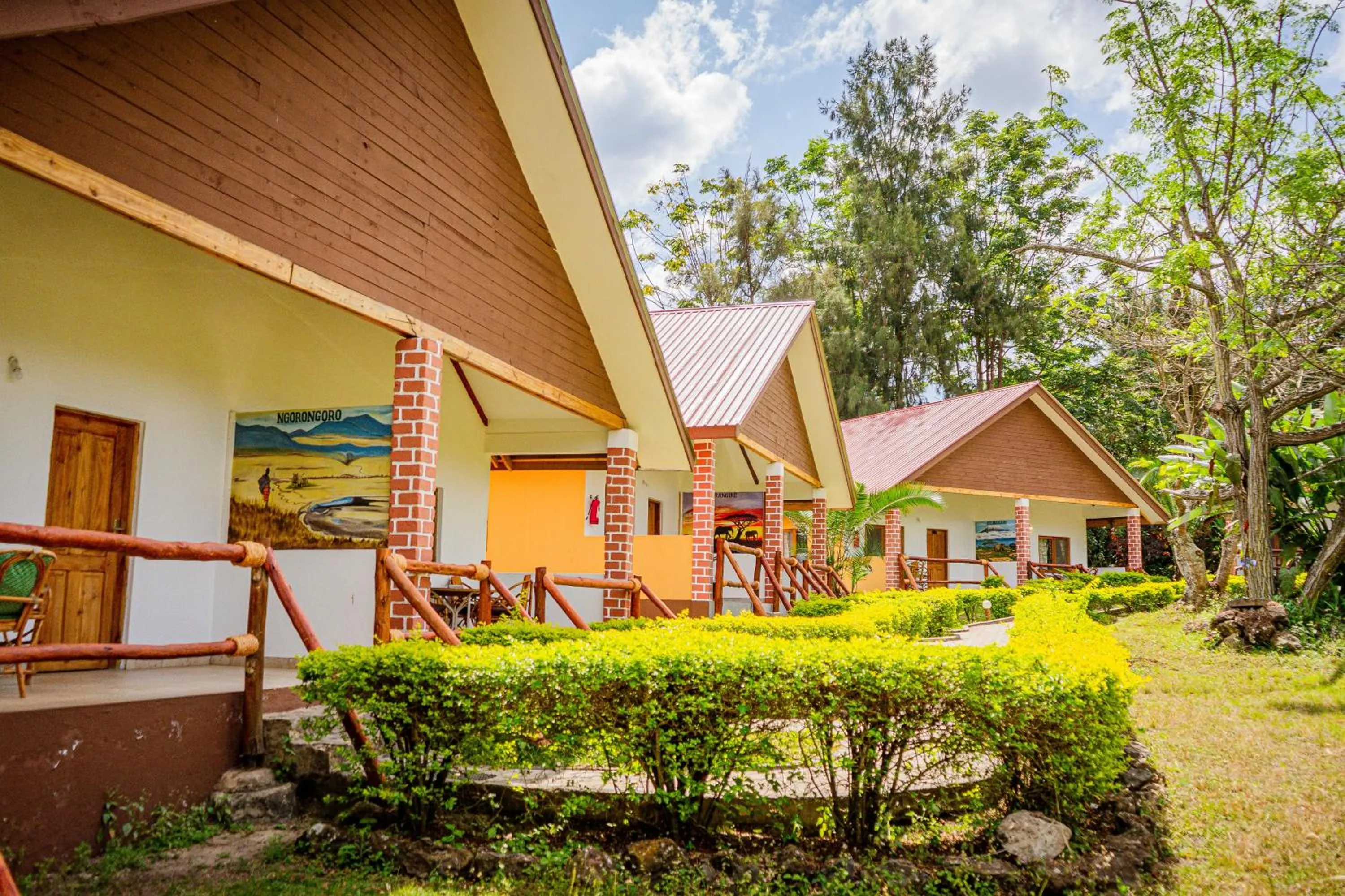 Property building in Meru View Lodge