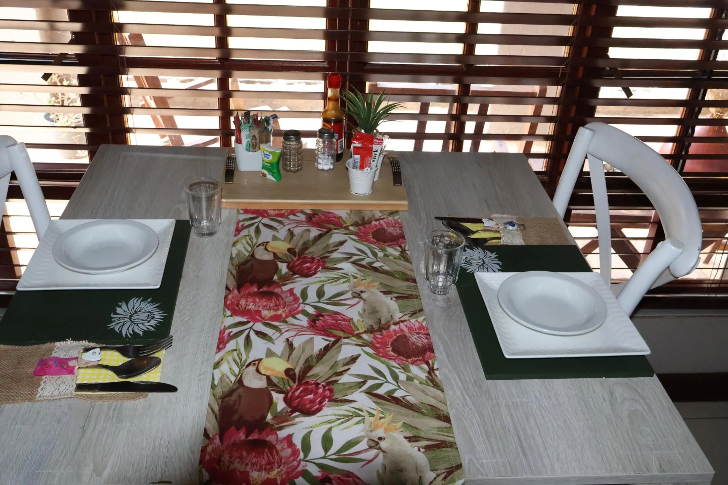 Dining area in The Leopard Tree