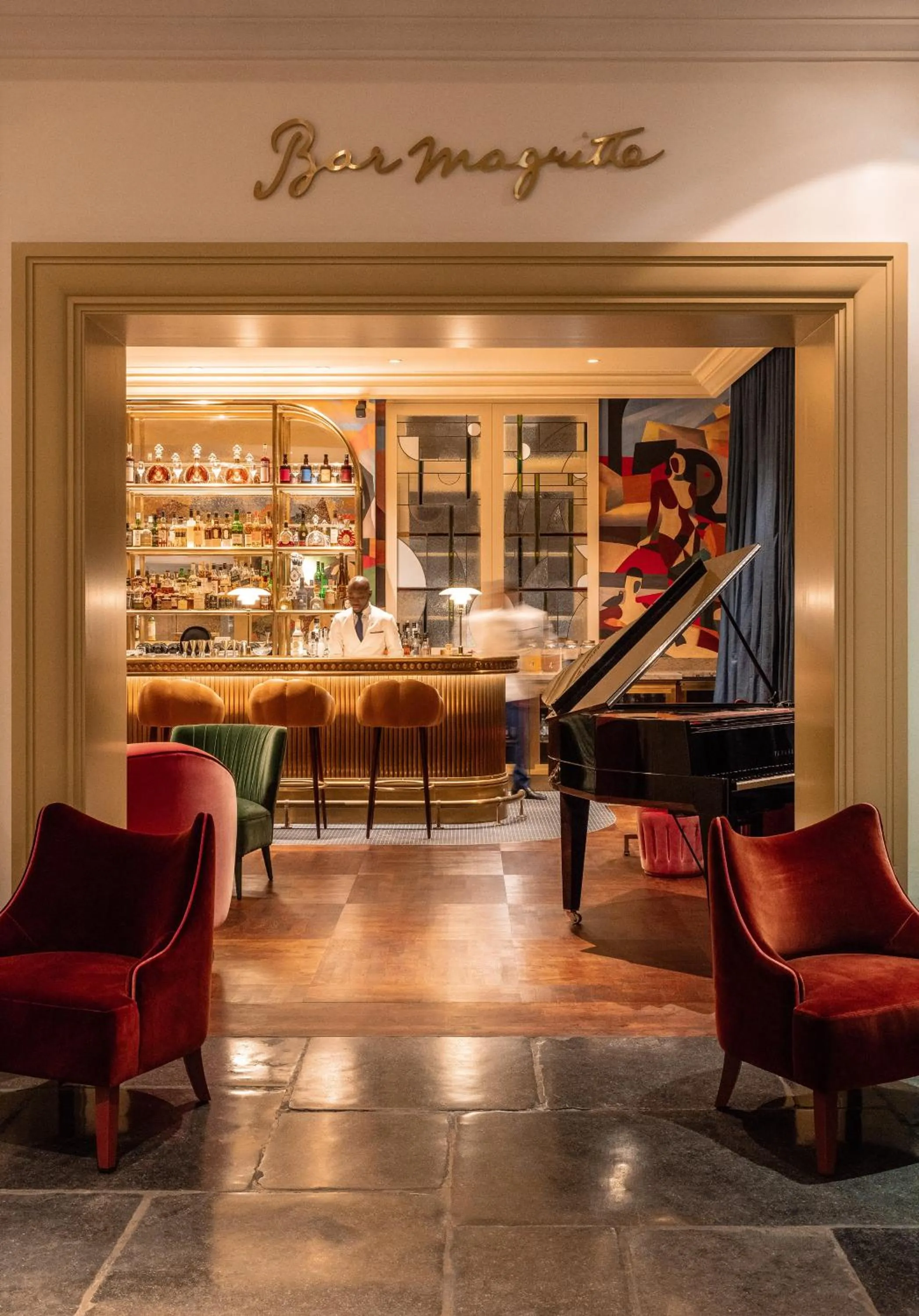 Restaurant/places to eat in Hotel Amigo, a Rocco Forte Hotel