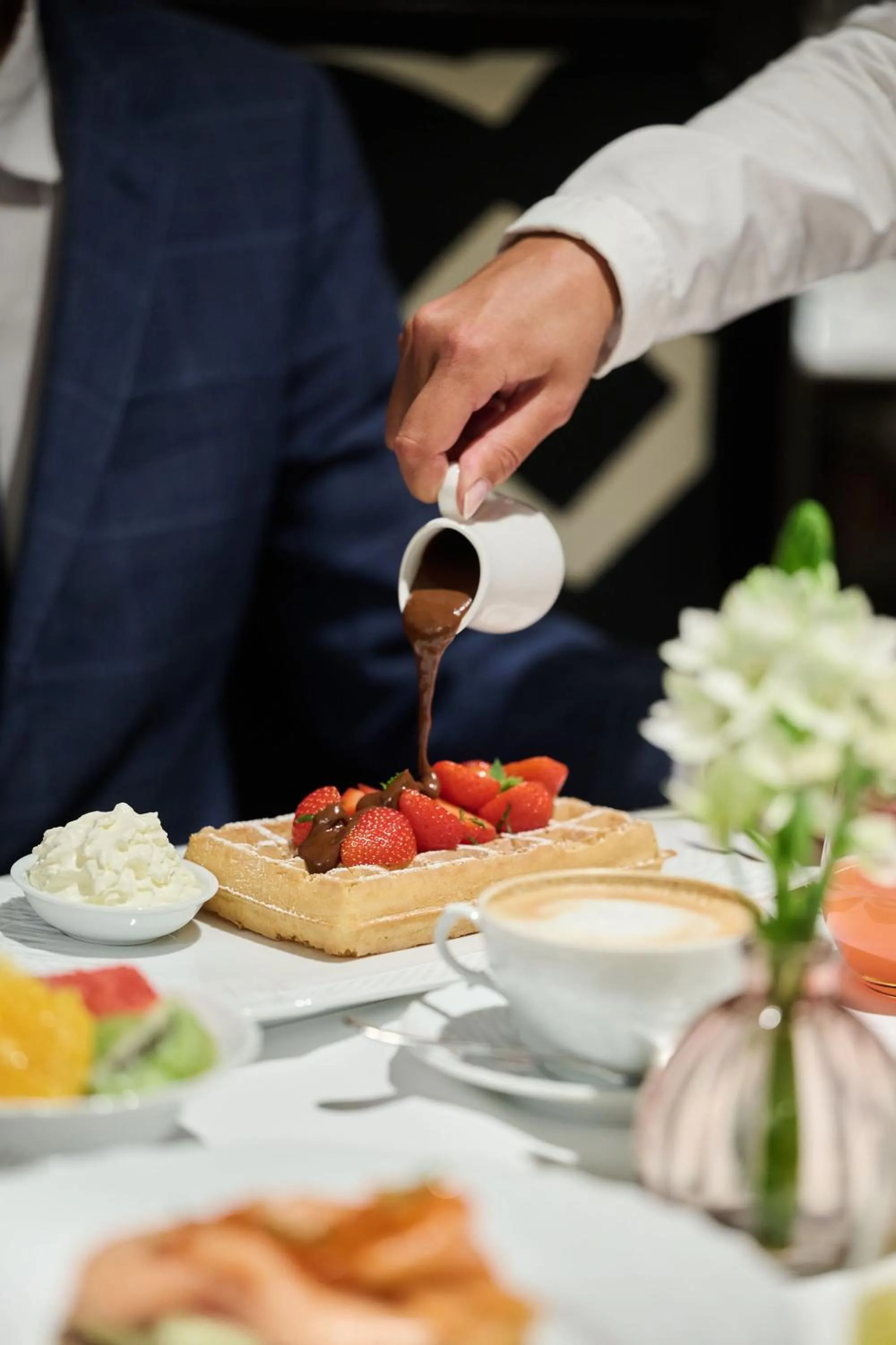 Restaurant/places to eat in Hotel Amigo, a Rocco Forte Hotel