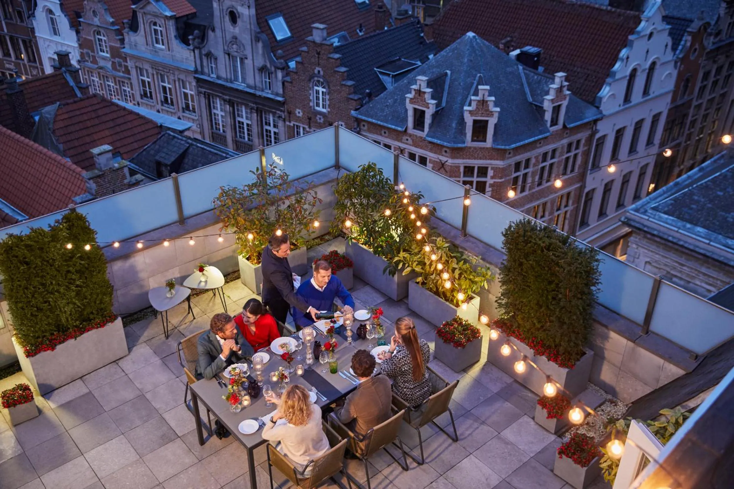 Balcony/Terrace in Hotel Amigo, a Rocco Forte Hotel