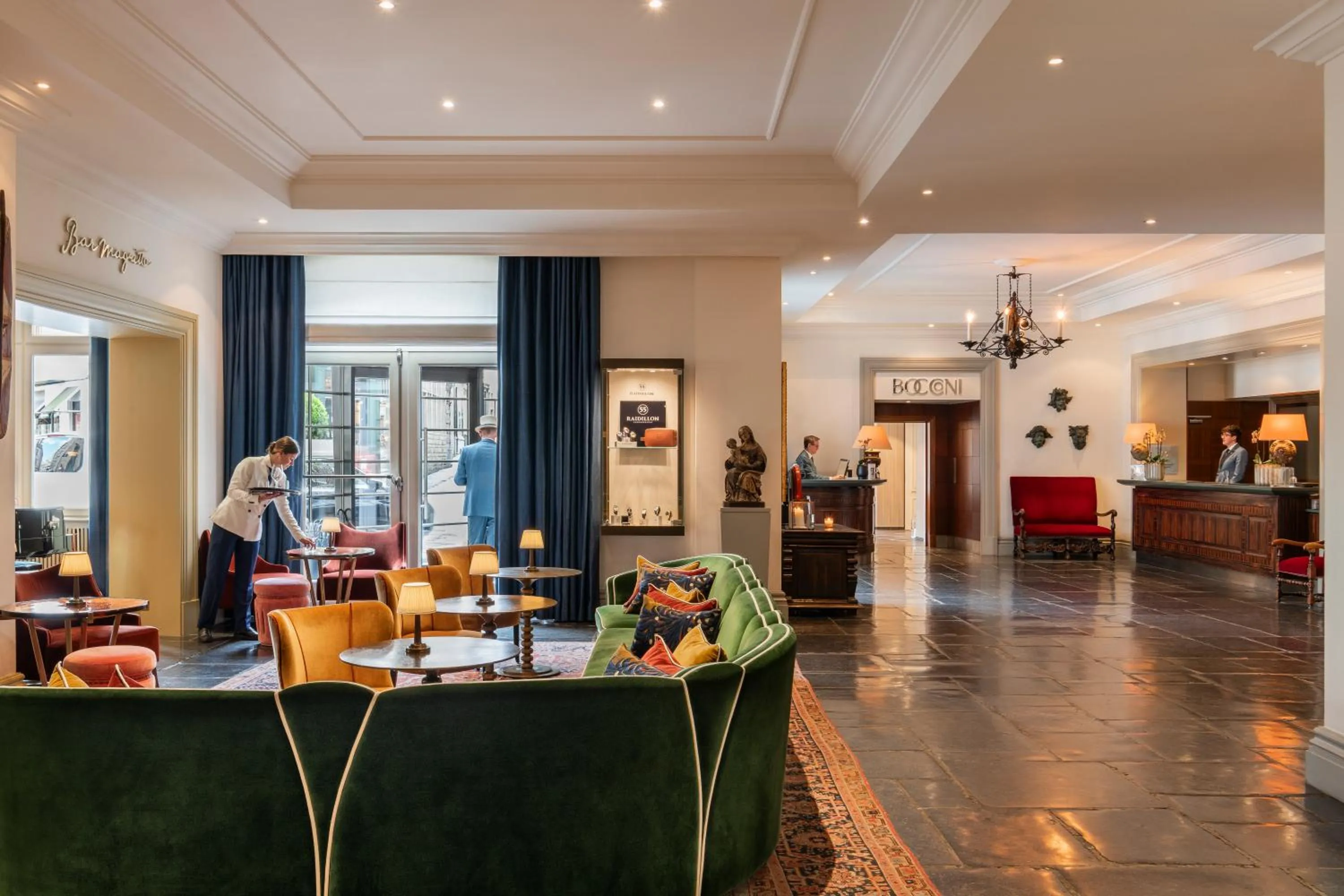 Lobby or reception in Hotel Amigo, a Rocco Forte Hotel