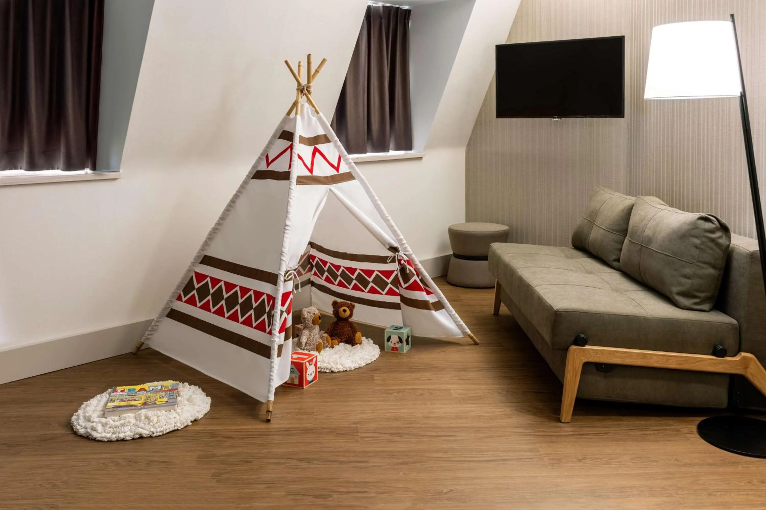 Bedroom in NH Brussels Carrefour de L’Europe