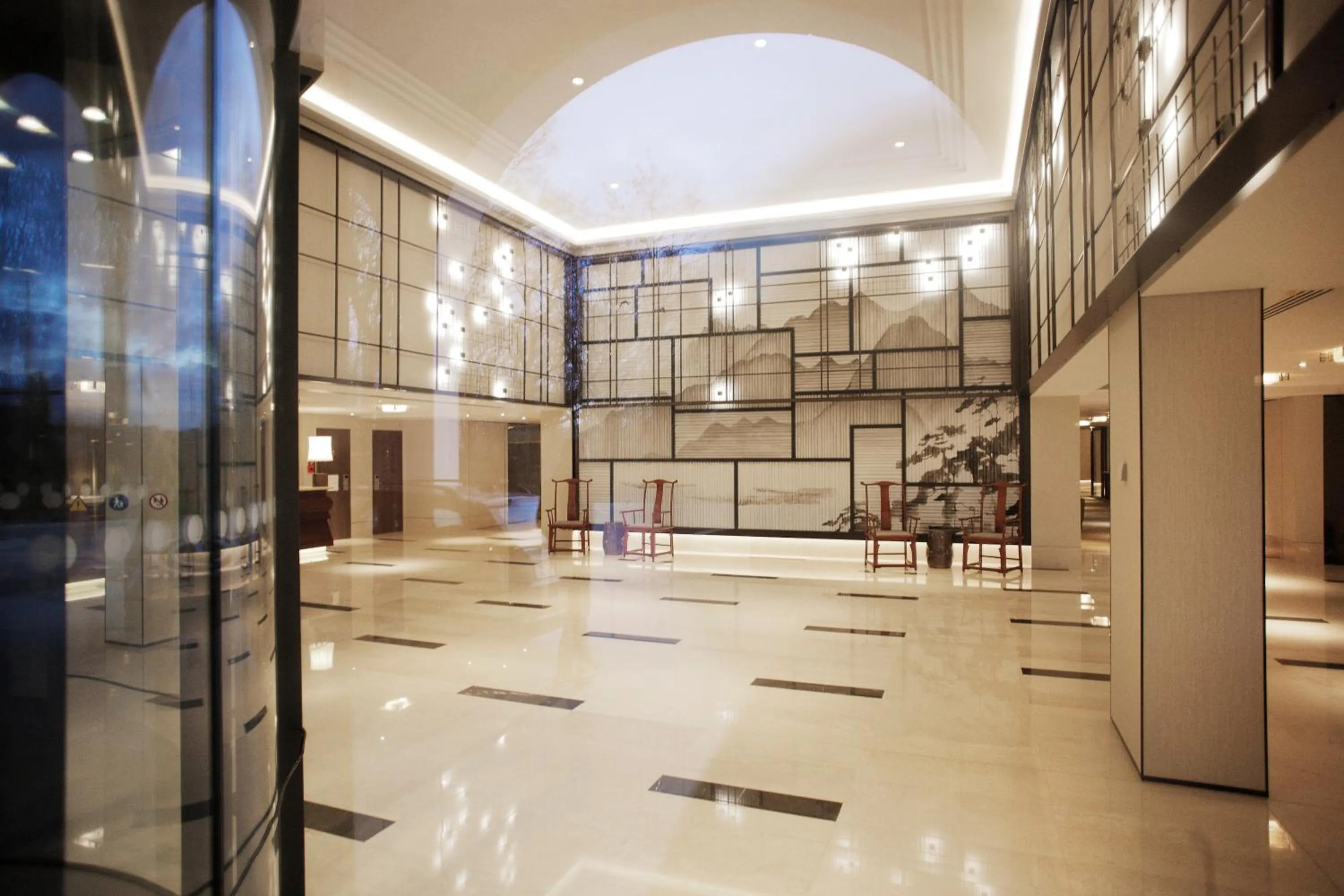 Lobby or reception in Tangla Hotel Brussels