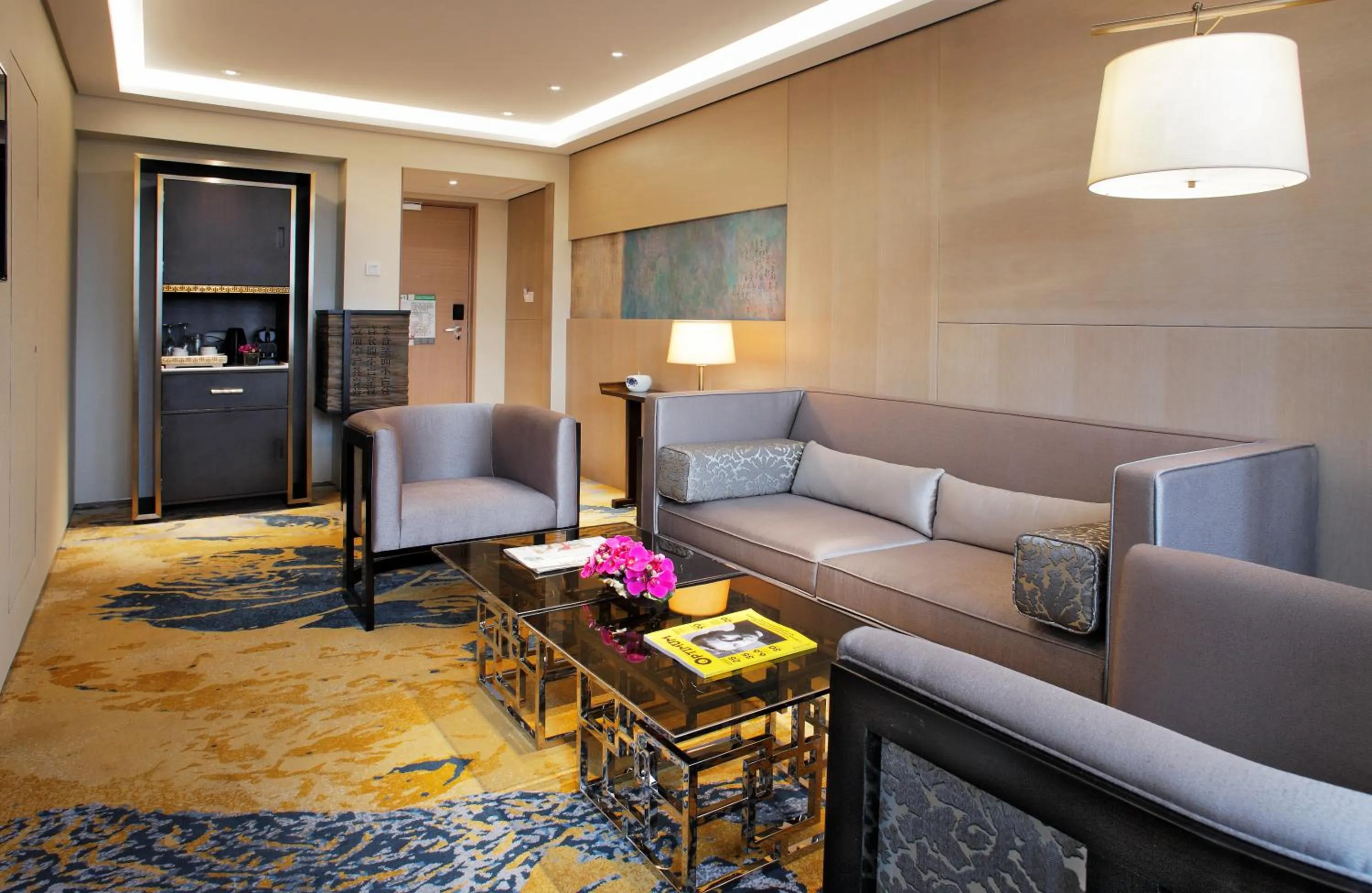 Living room in Tangla Hotel Brussels