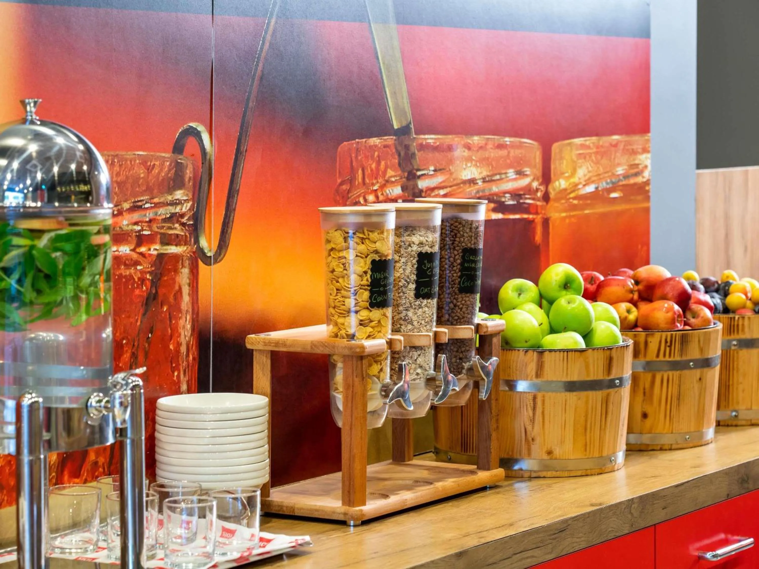 Breakfast in Ibis Istanbul Tuzla Hotel