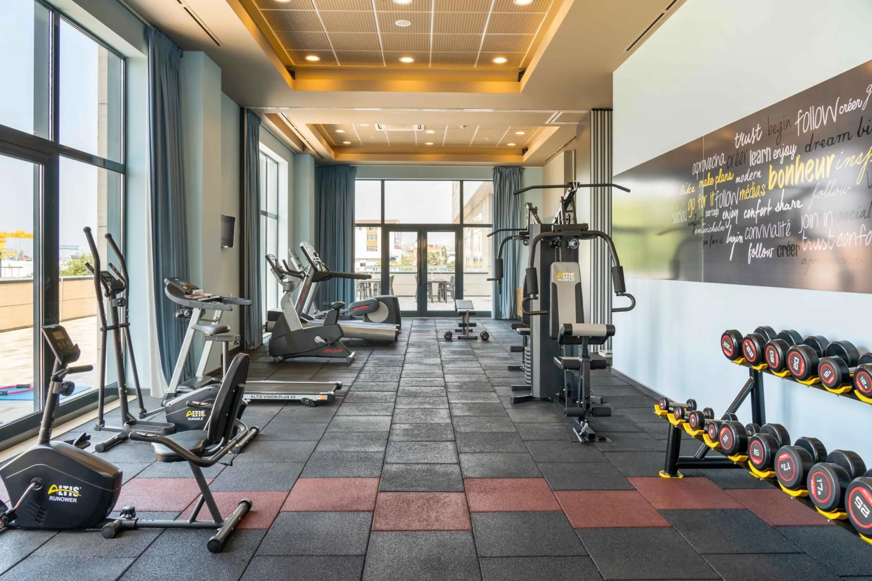 Fitness centre/facilities in Ibis Istanbul Tuzla Hotel
