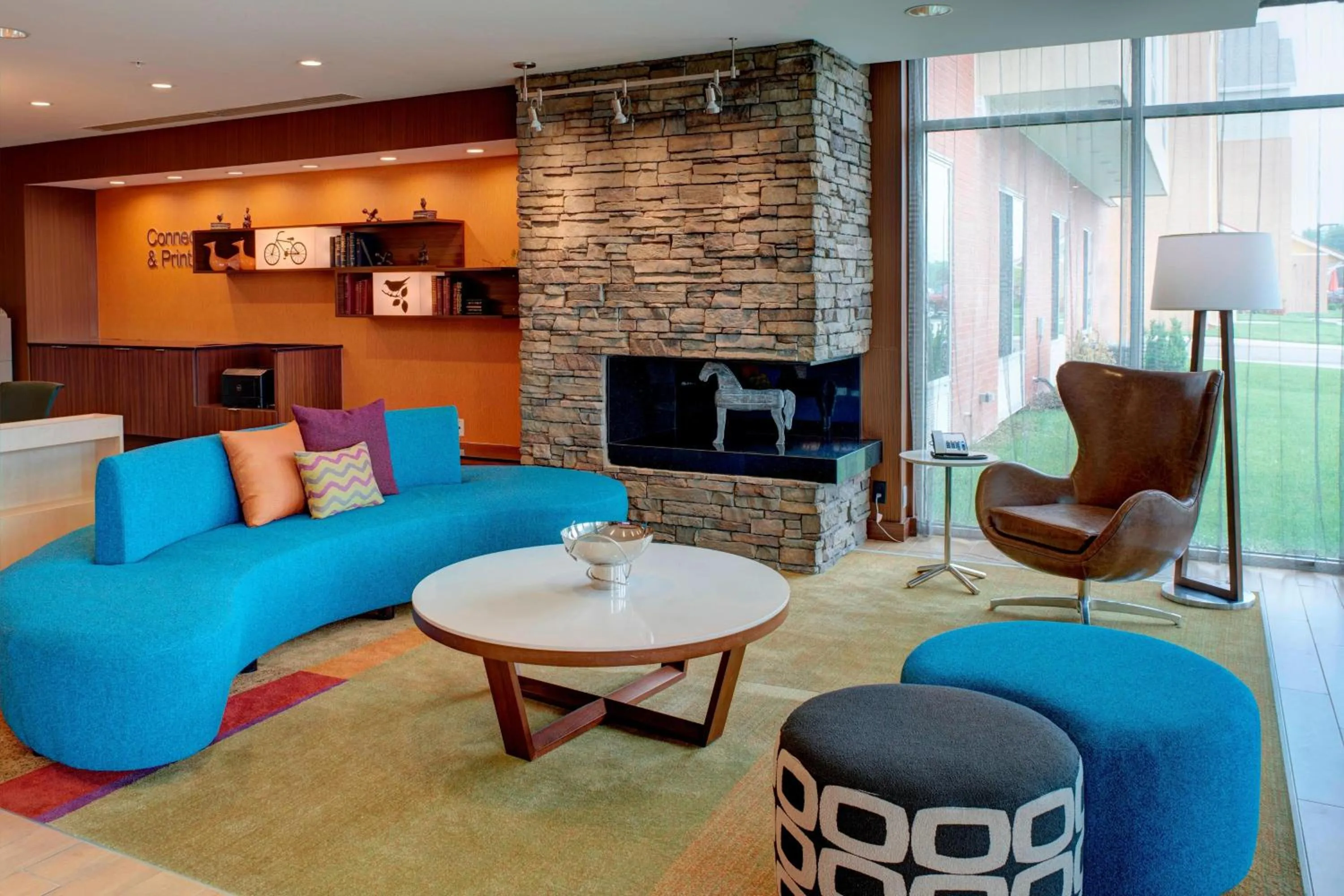 Lobby or reception in Fairfield Inn & Suites by Marriott Detroit Troy