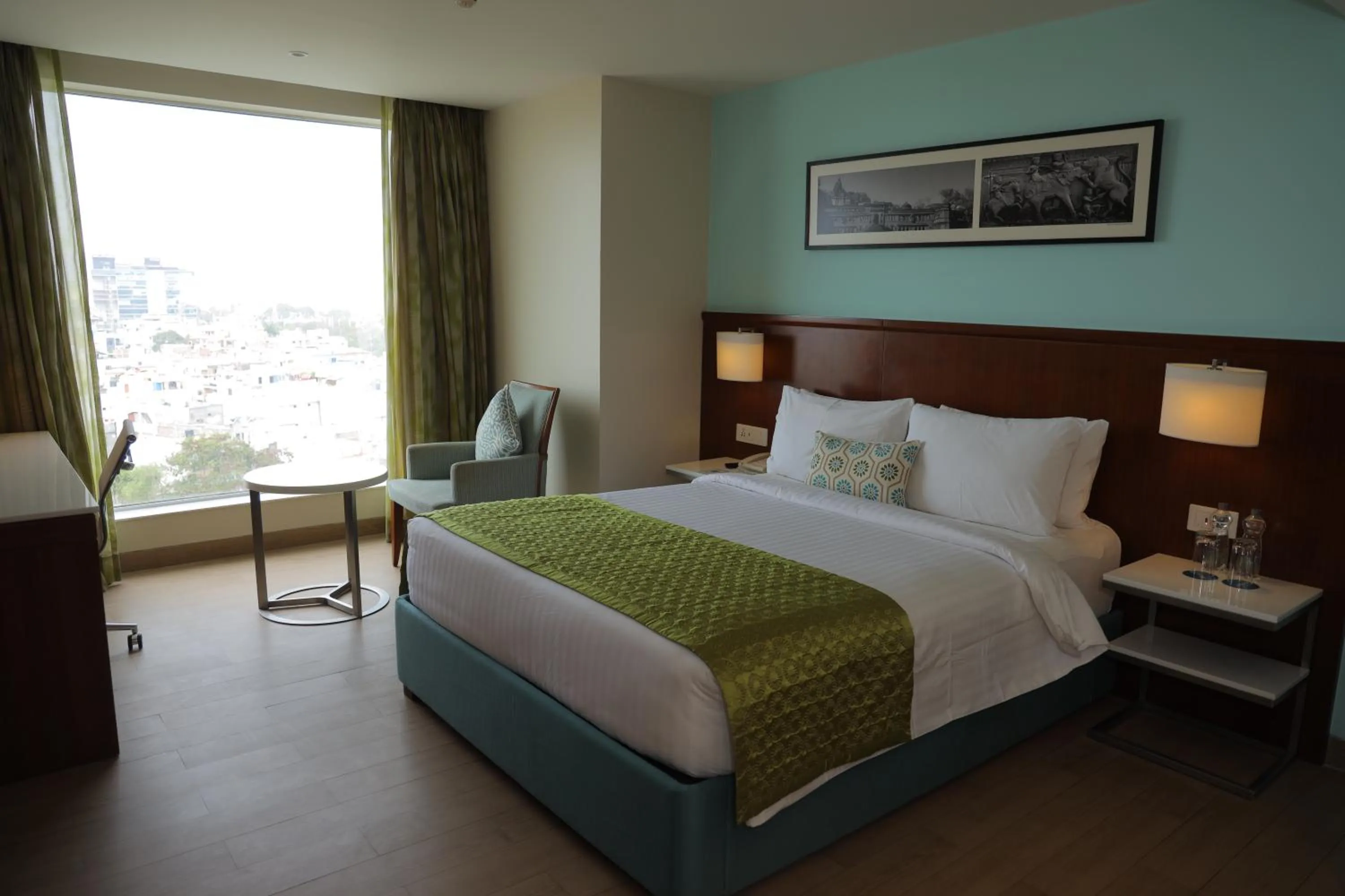 Bedroom, Bed in Fairfield by Marriott Indore