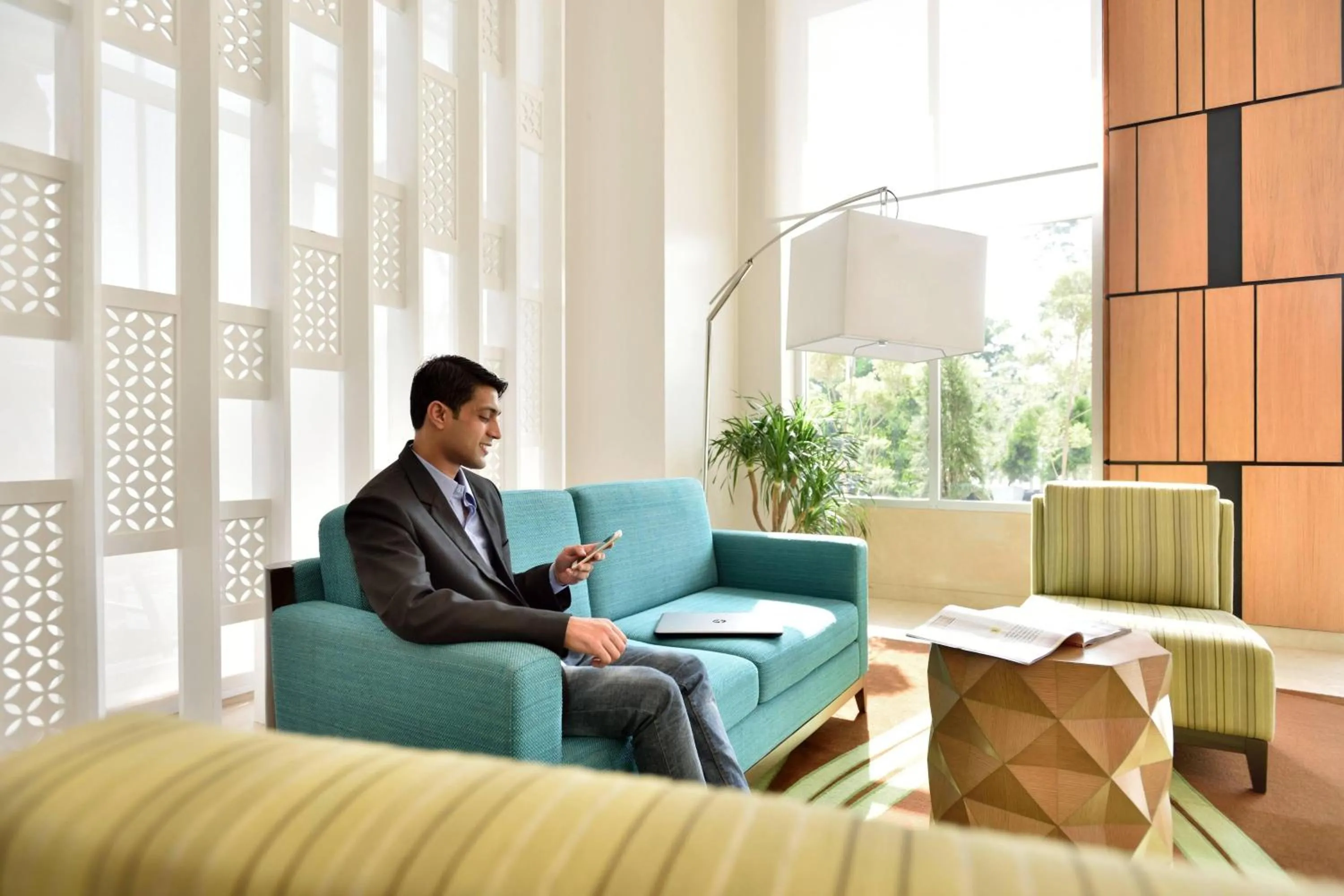 Lobby or reception in Fairfield by Marriott Indore