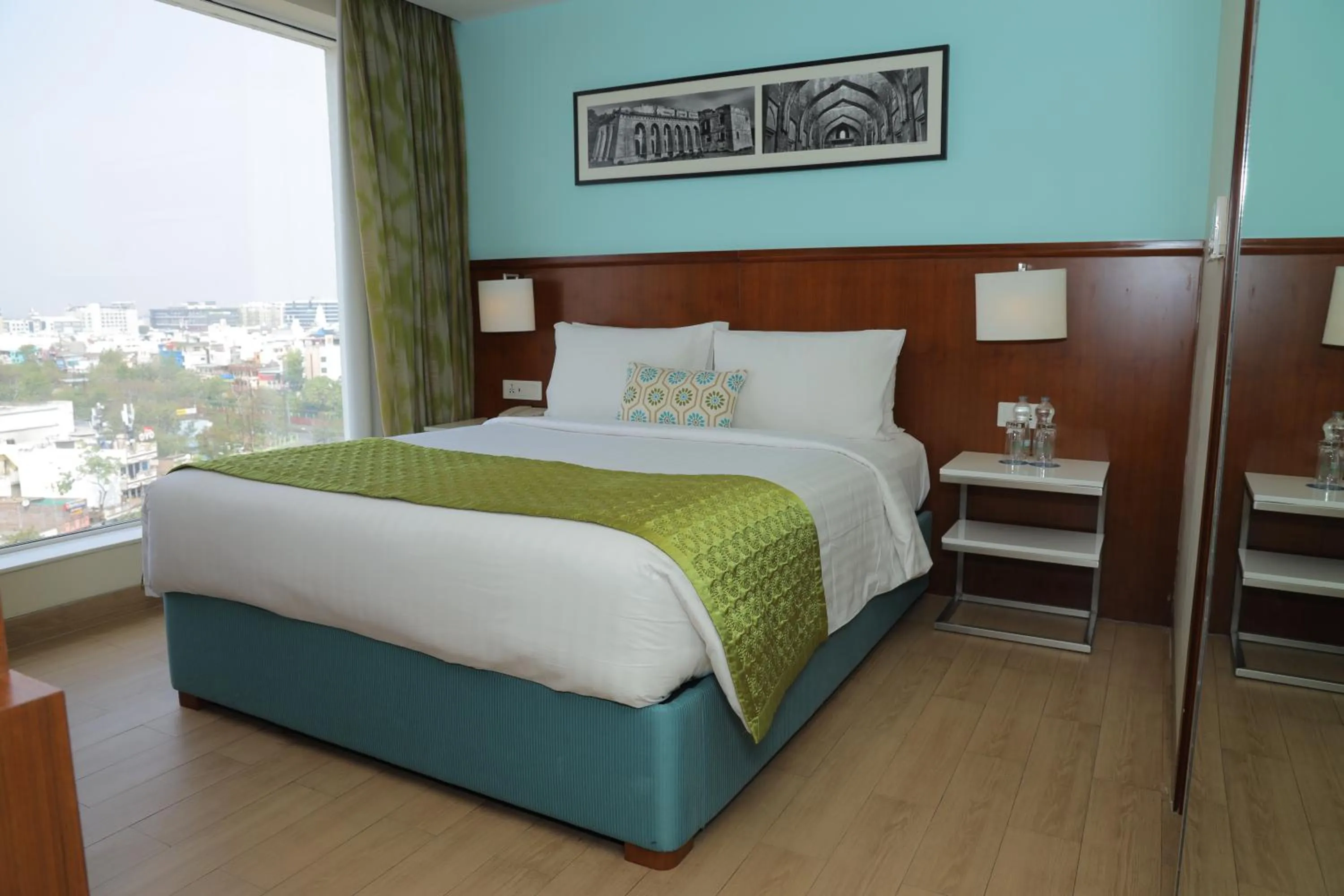 Bedroom, Bed in Fairfield by Marriott Indore