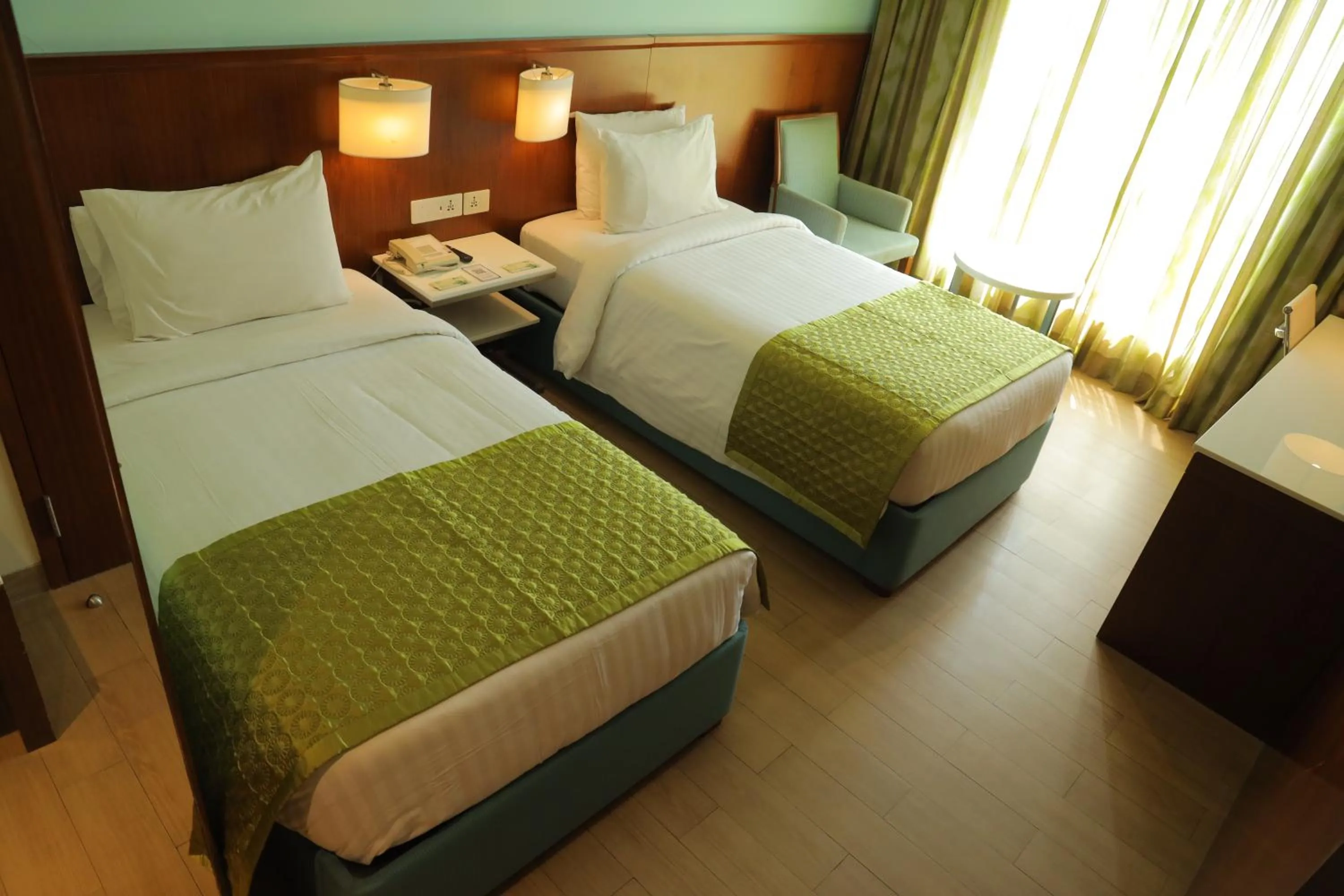 Bedroom, Bed in Fairfield by Marriott Indore