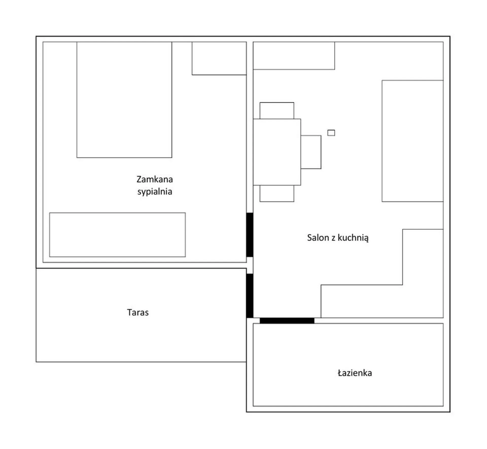 OW Krakus I - pokoje i domki