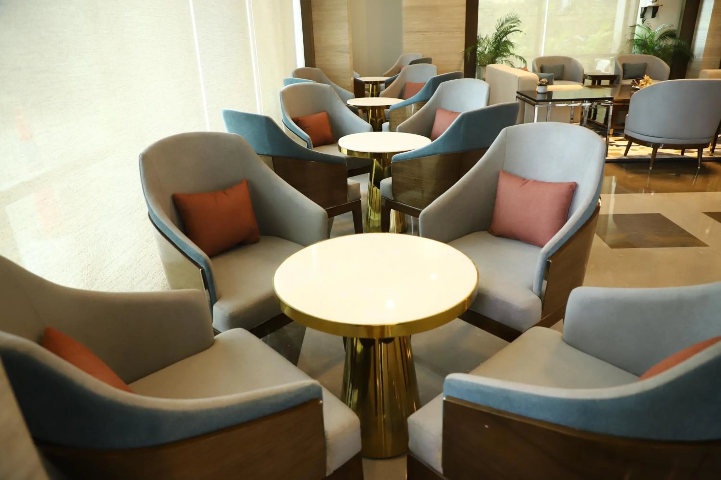 Lobby or reception in Efcee Sarovar Premiere Bhavnagar