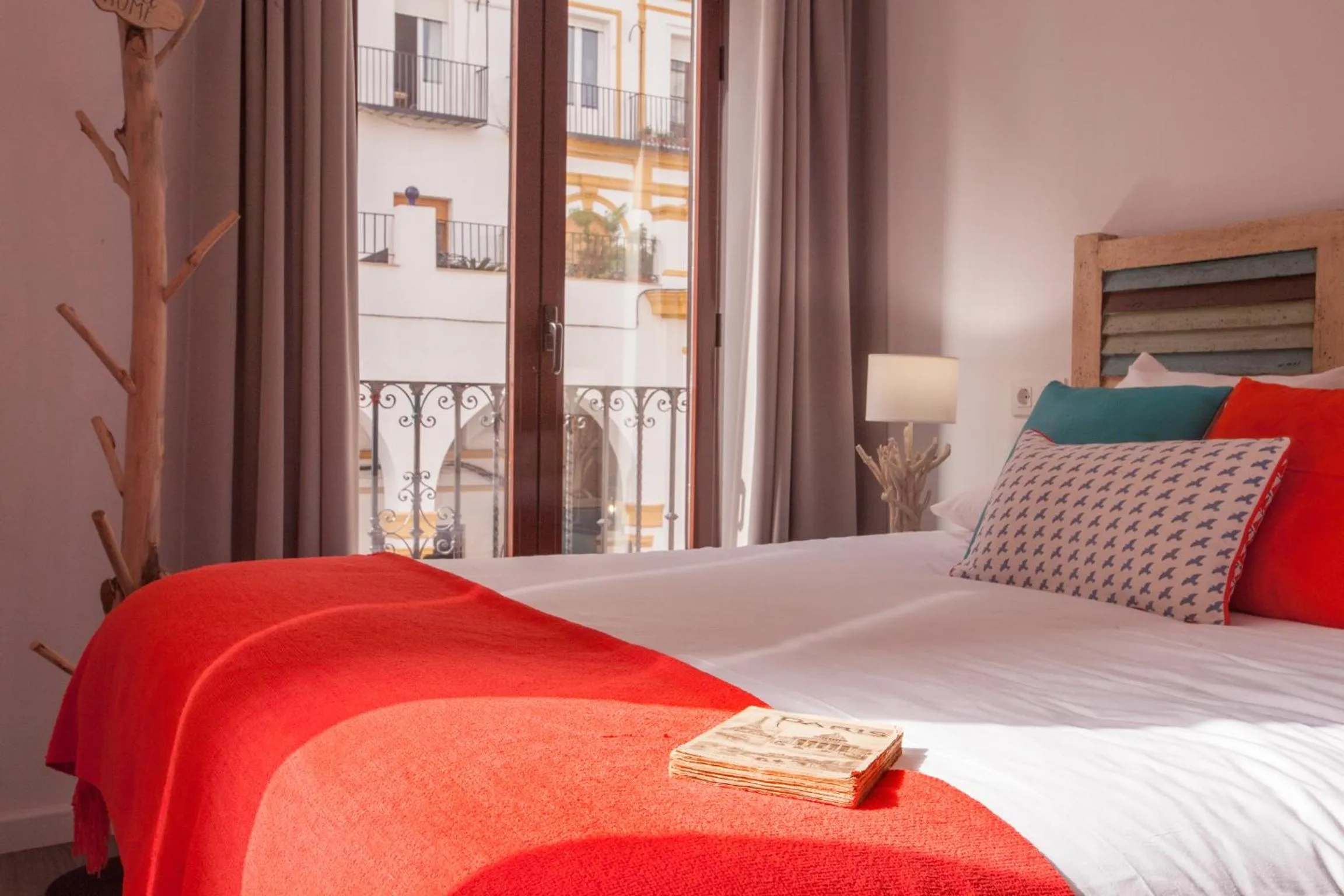 Decorative detail, Bed in Suites del Arenal Olehousing