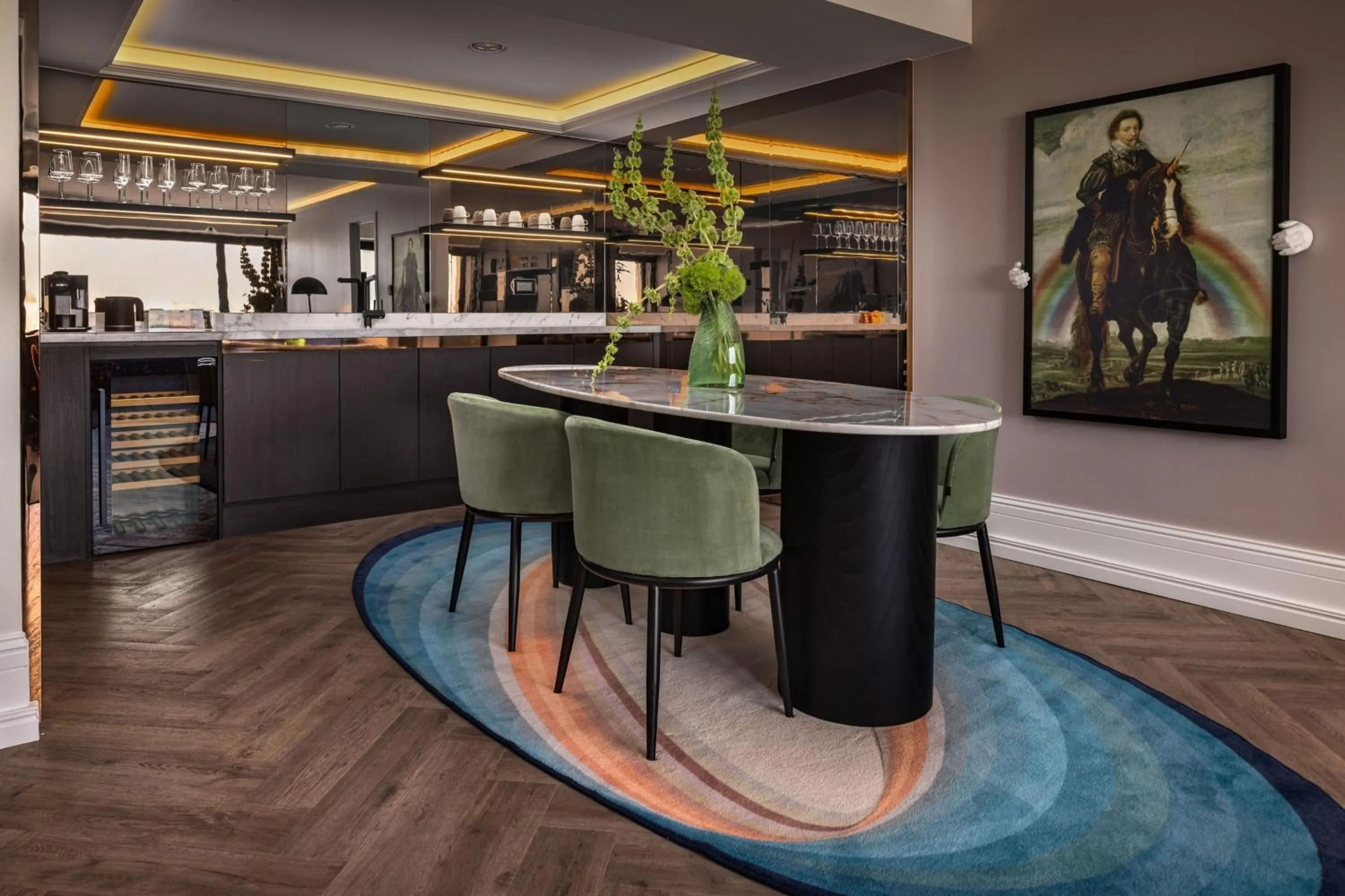 Kitchen or kitchenette in Cardo Brussels, Autograph Collection