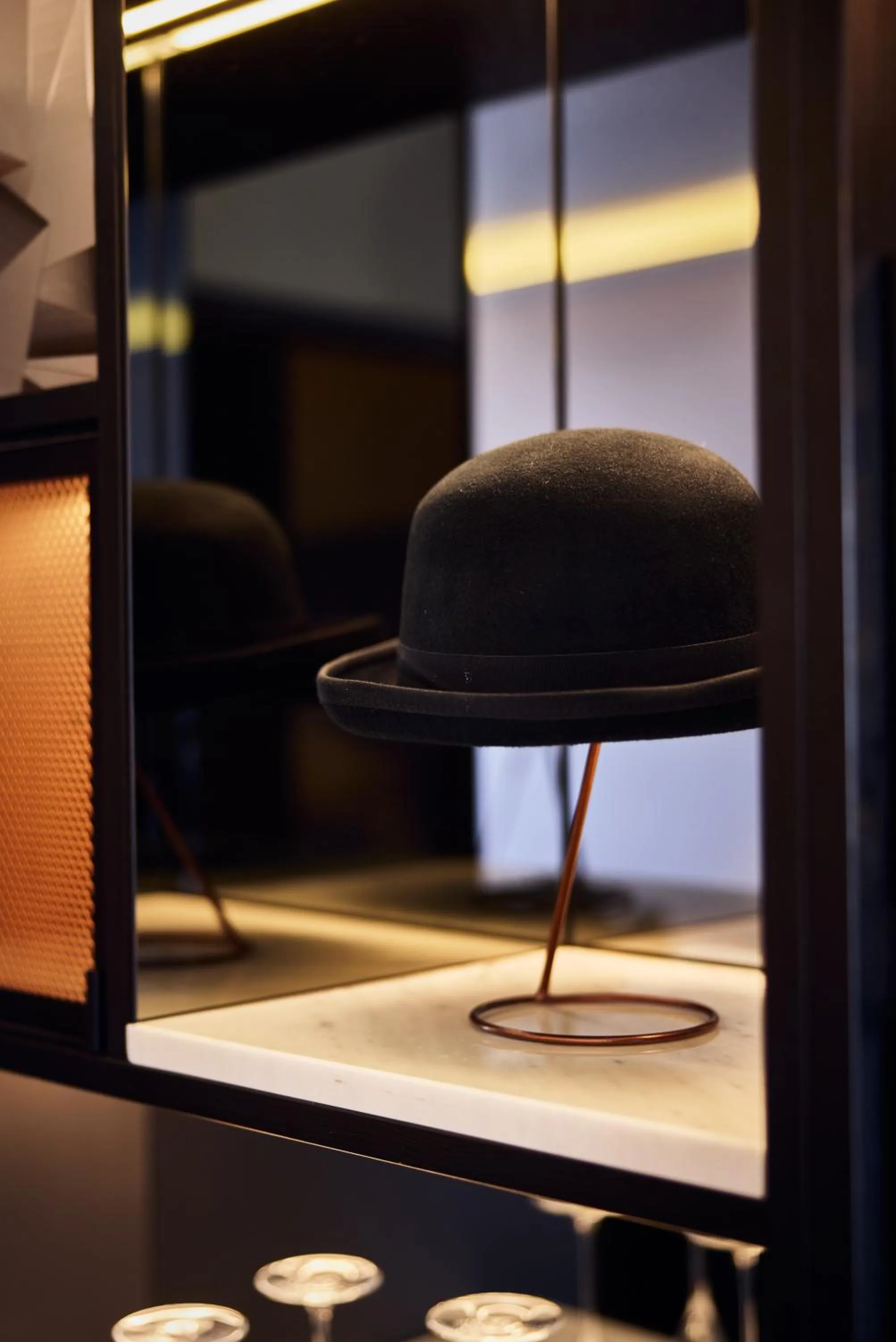 Decorative detail in Cardo Brussels, Autograph Collection