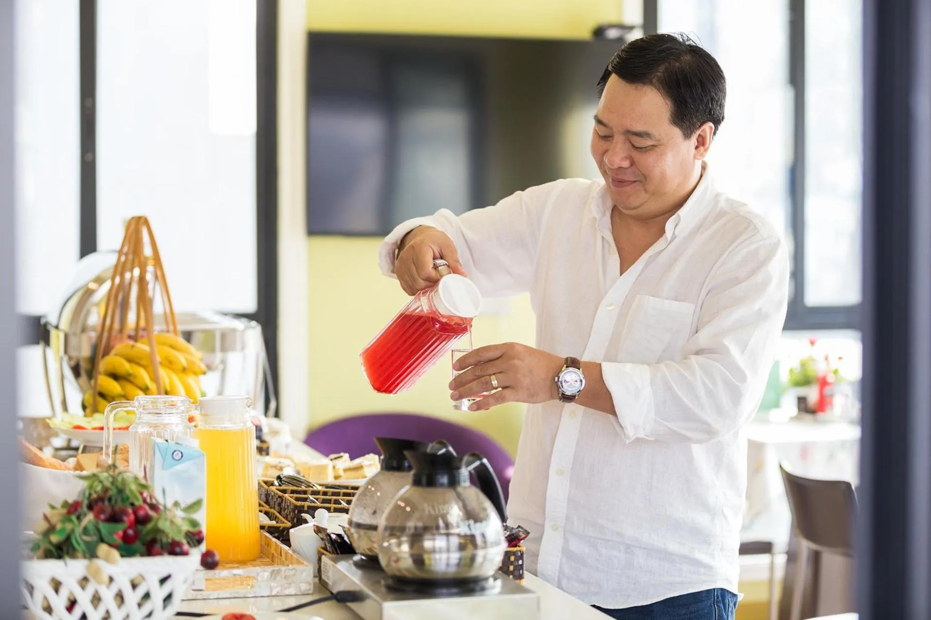 Food and drinks in Maro Hotel