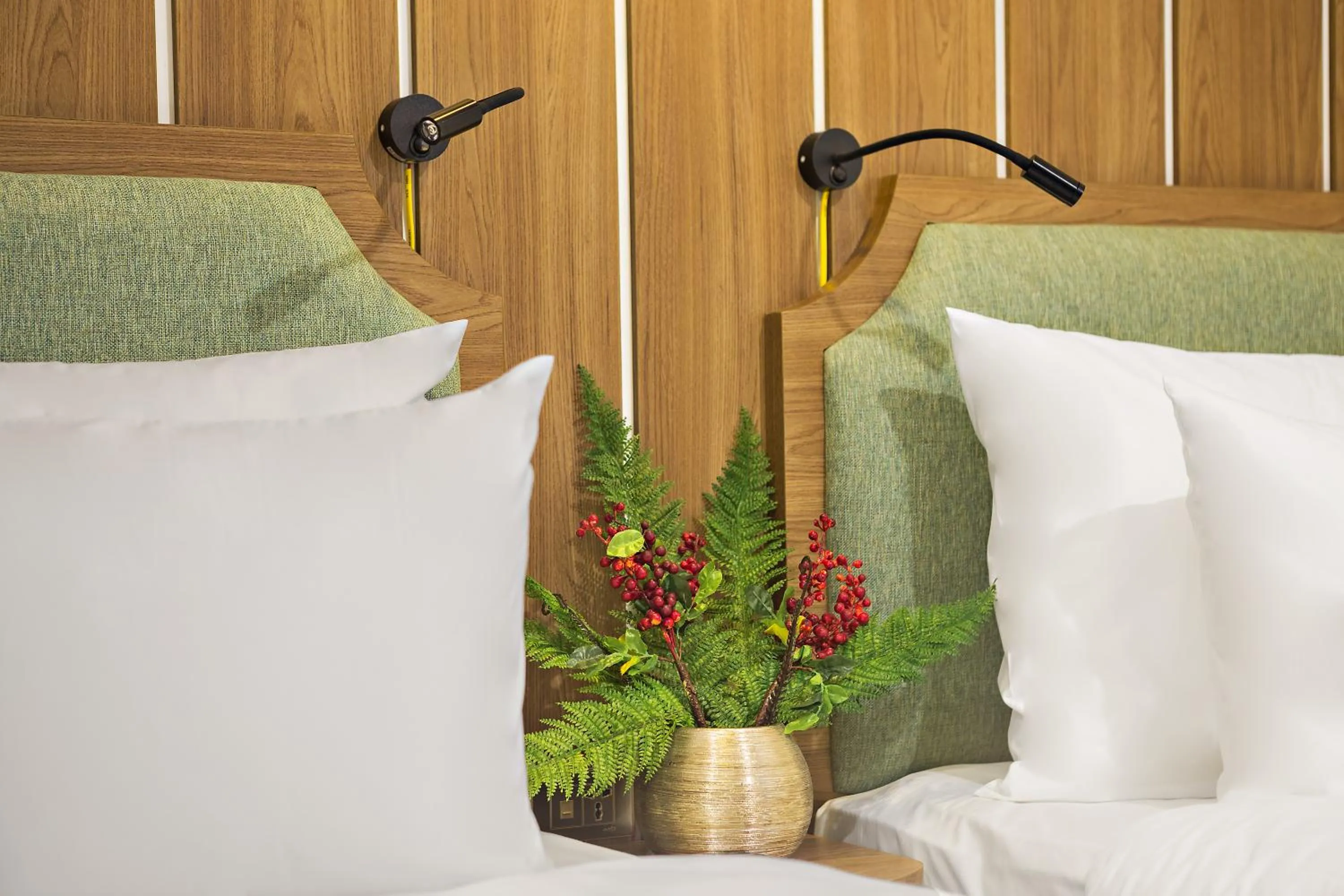 Decorative detail, Bed in Maro Hotel