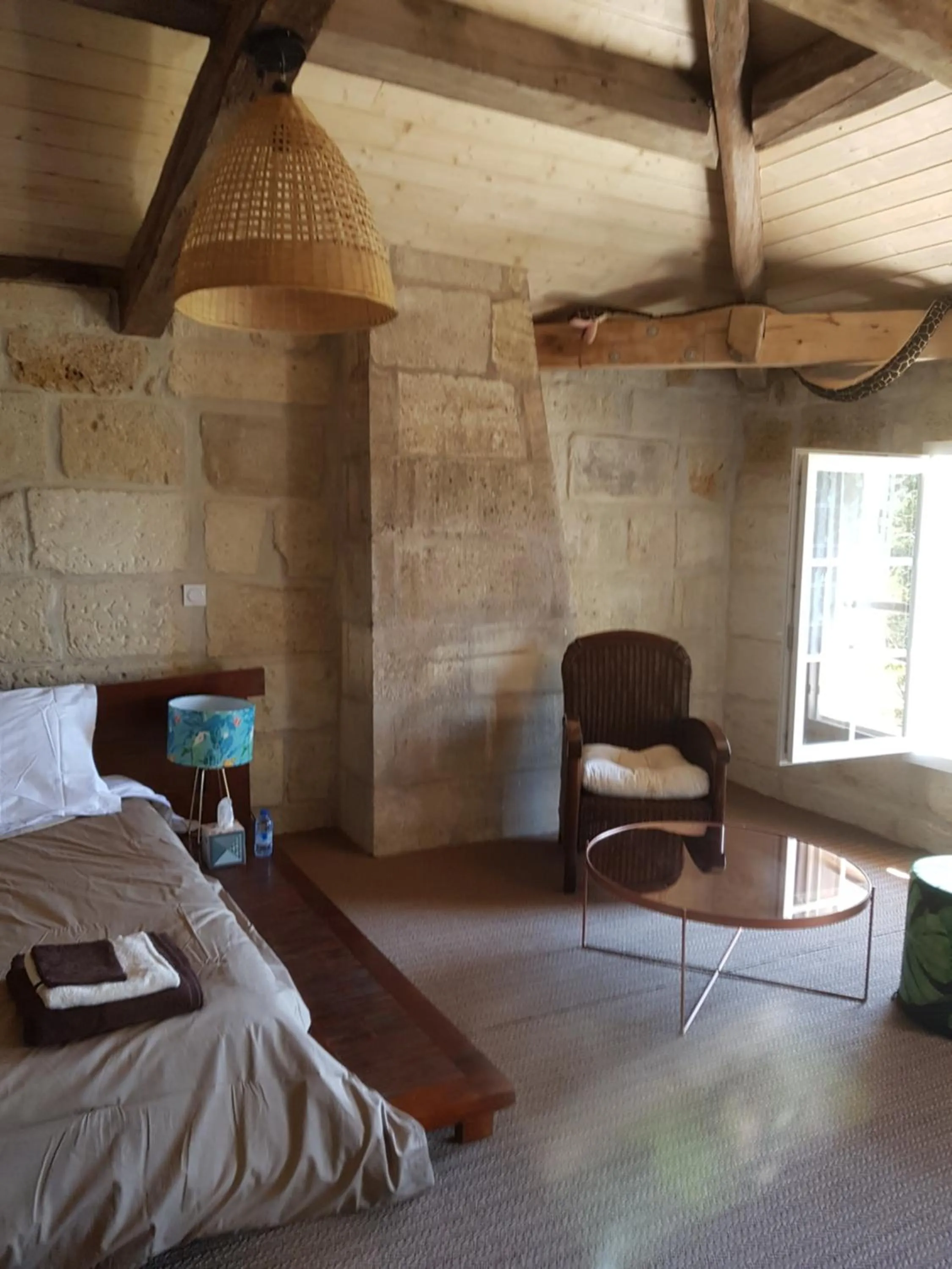 Decorative detail in La Ferme du Ciel