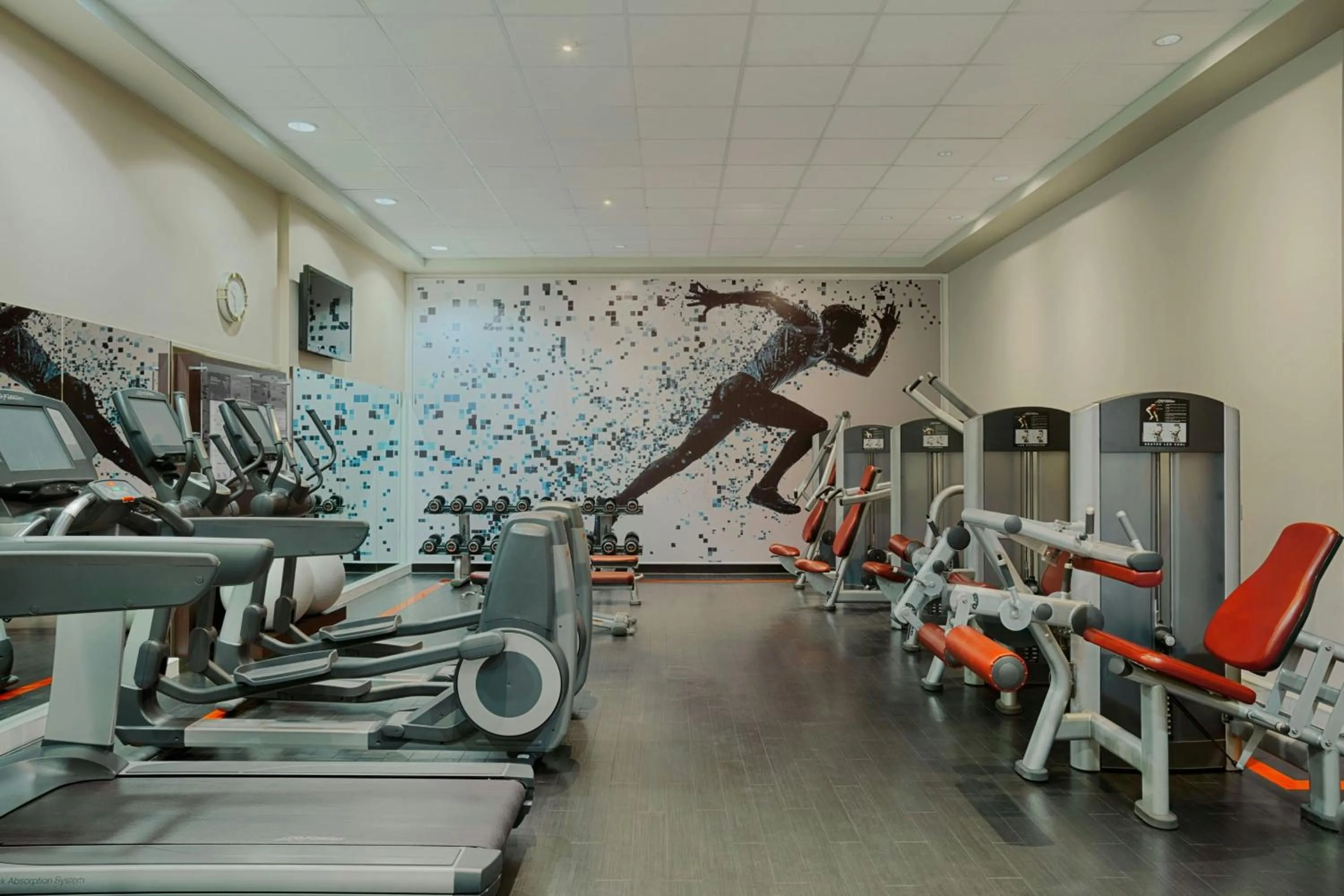 Fitness centre/facilities in Sheraton Brussels Airport Hotel