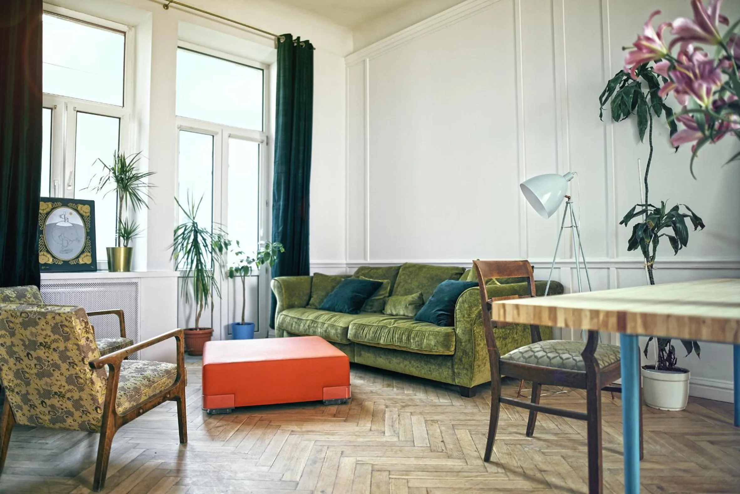 Living room in 4th Floor Bed and Breakfast