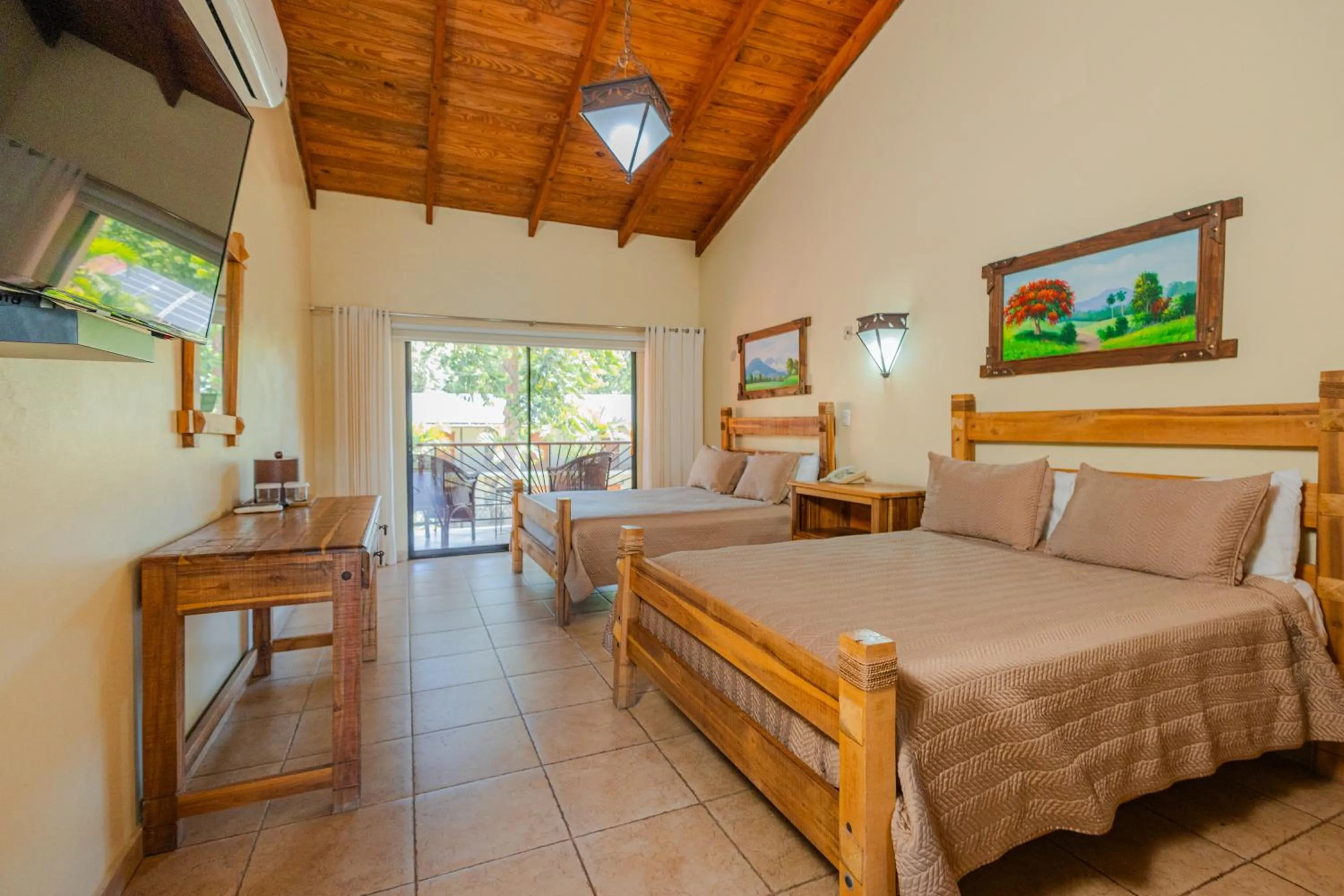 Bedroom, Bed in Hotel Gran Jimenoa