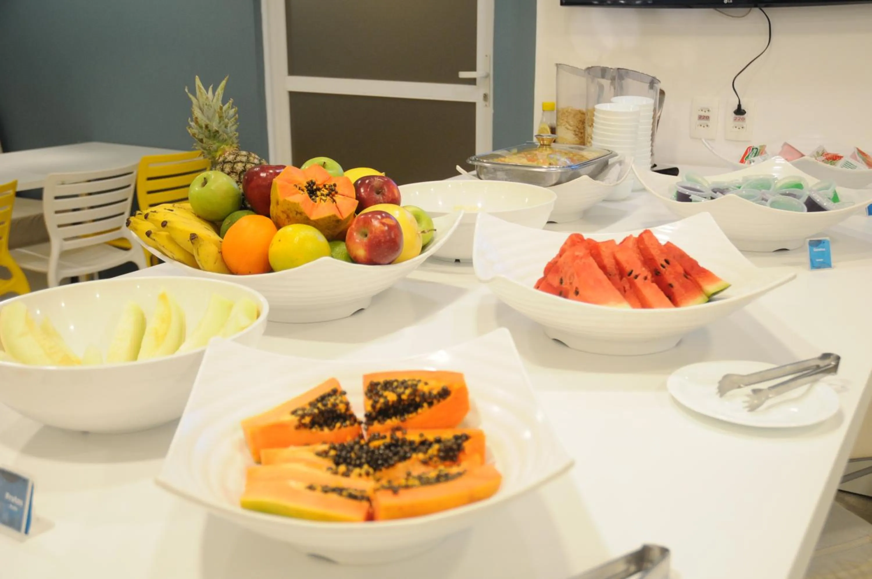 Buffet breakfast in Lizz Hotel