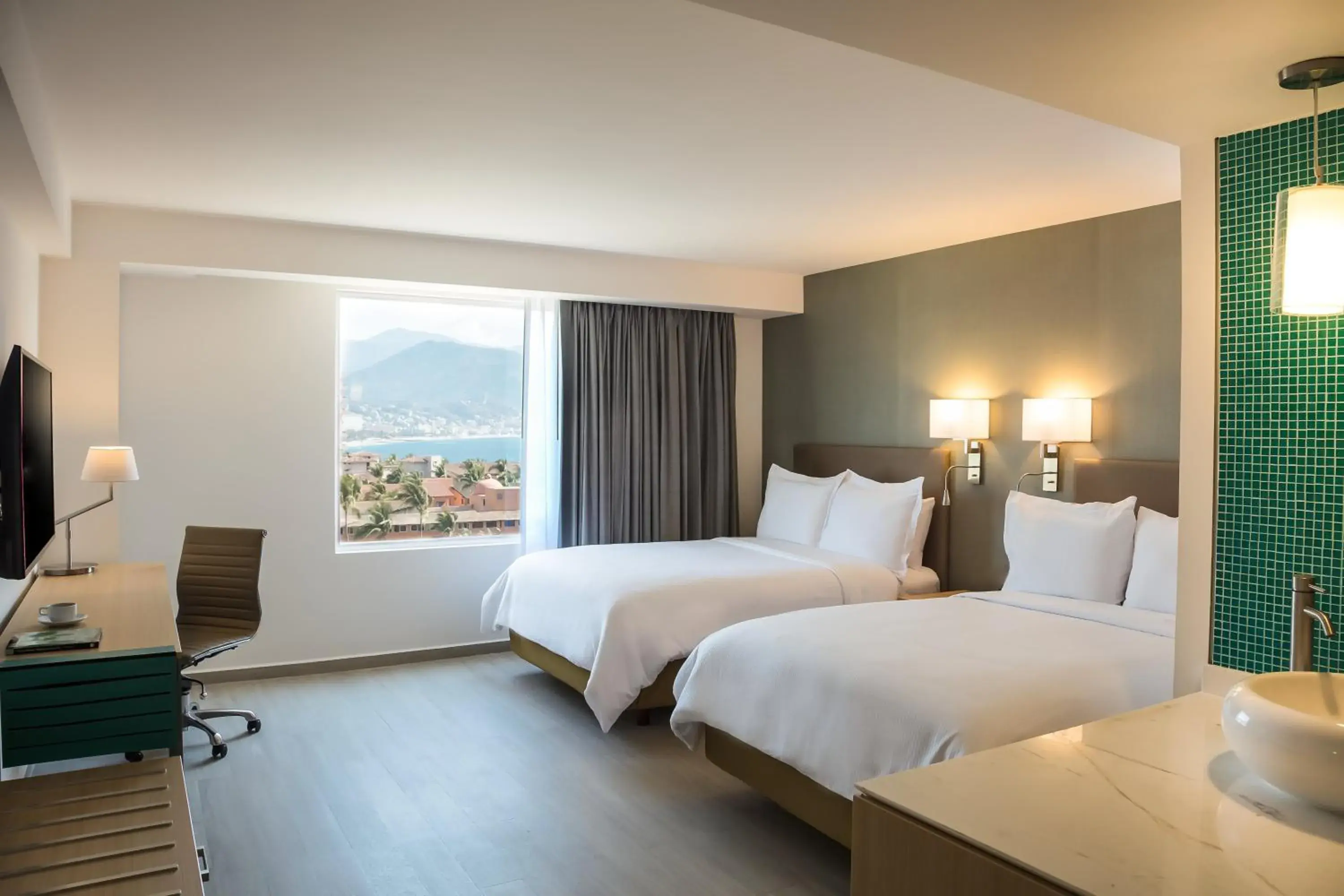 Room with a View, 2 Double in Fiesta Inn Puerto Vallarta Isla Room with a View, 2 Double in Fiesta Inn Puerto Vallarta Isla