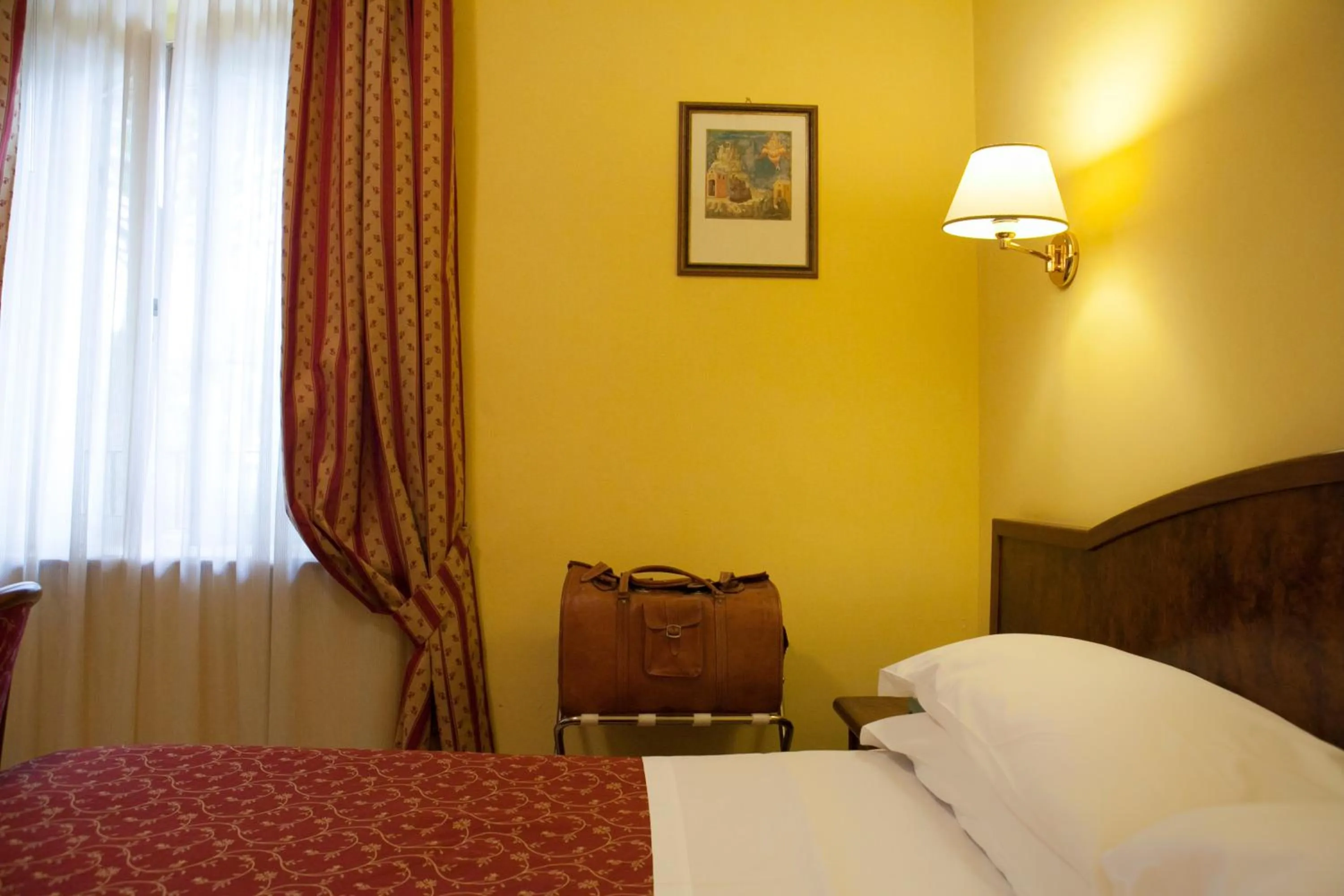 Bed in Hotel Villa Elda